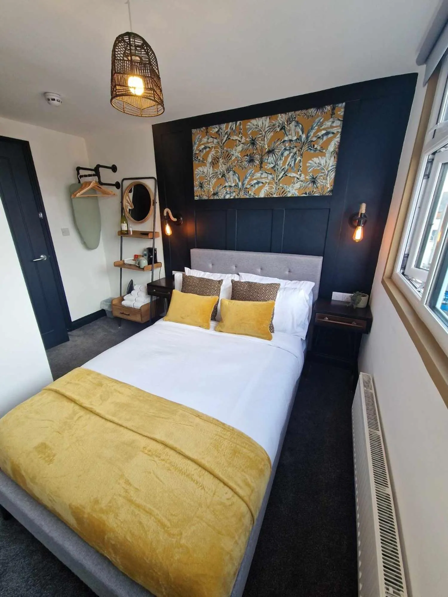 Bed in The Coastal Hideaway