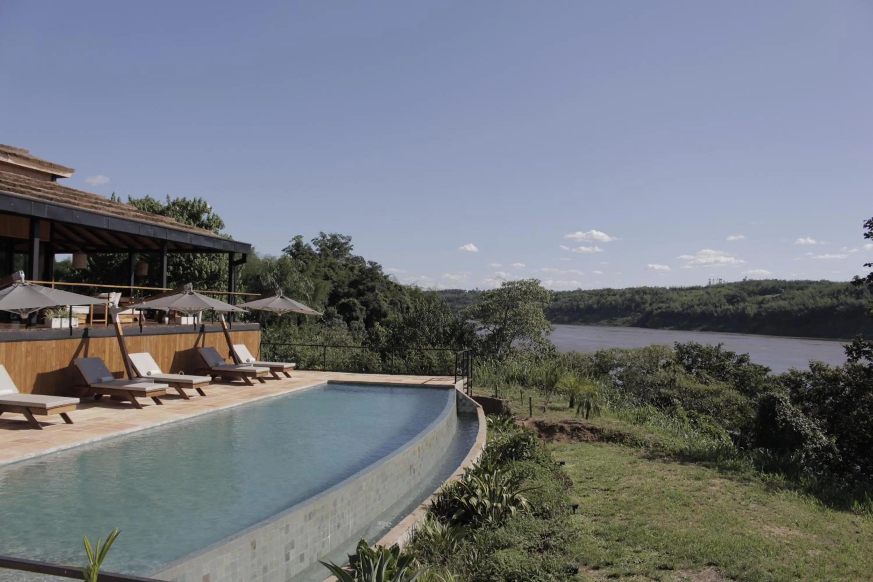 Swimming pool in Reserva Natural Iguazú - Pristine Luxury Camp