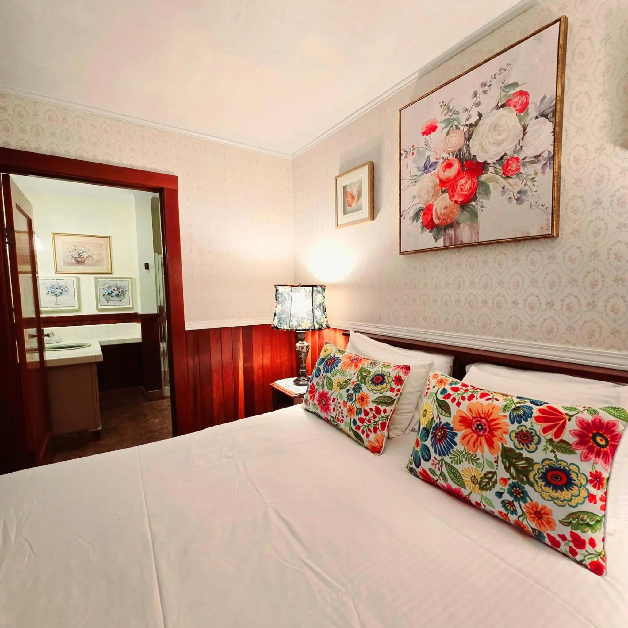 Bed in Miranda Gardens Resort