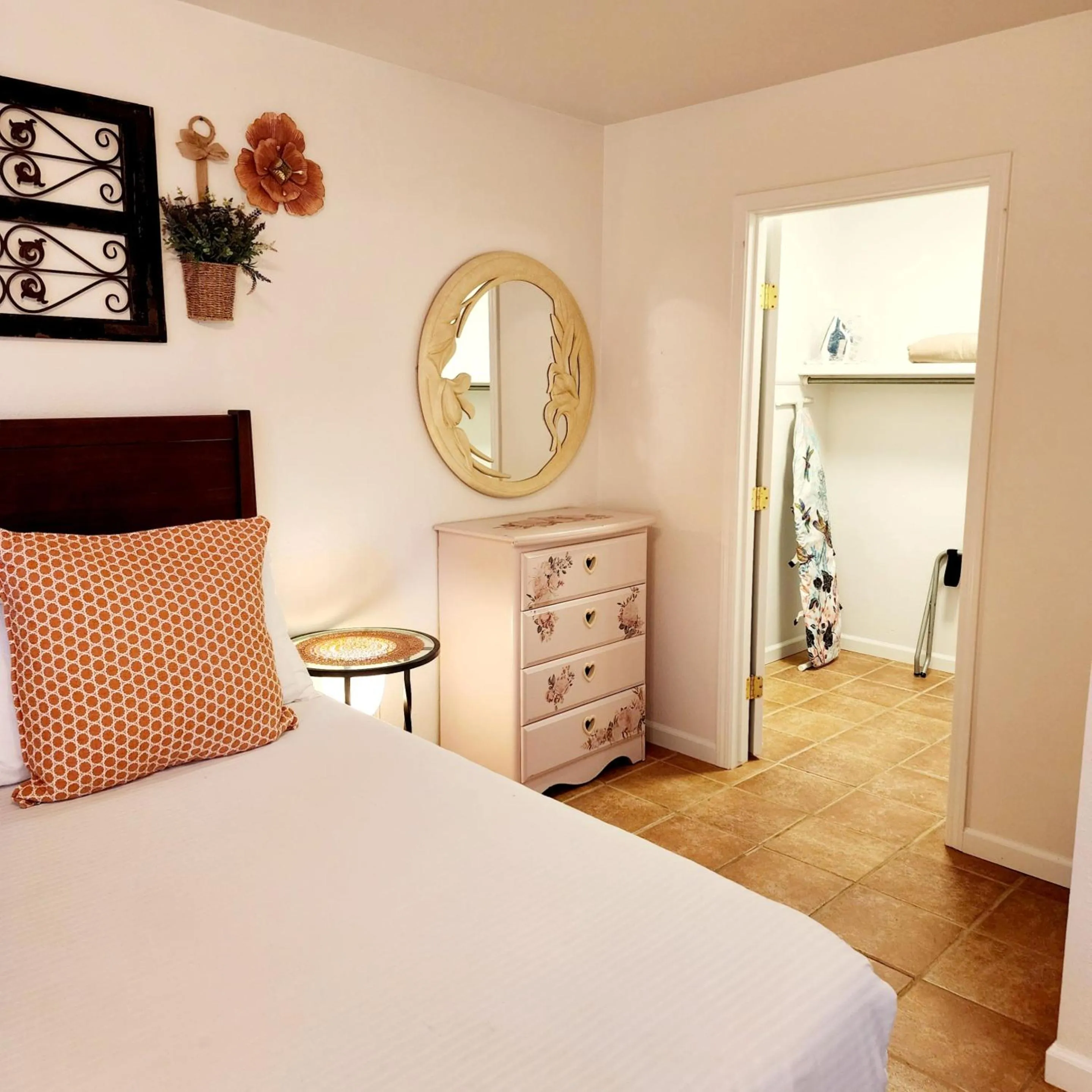 Bed in Miranda Gardens Resort