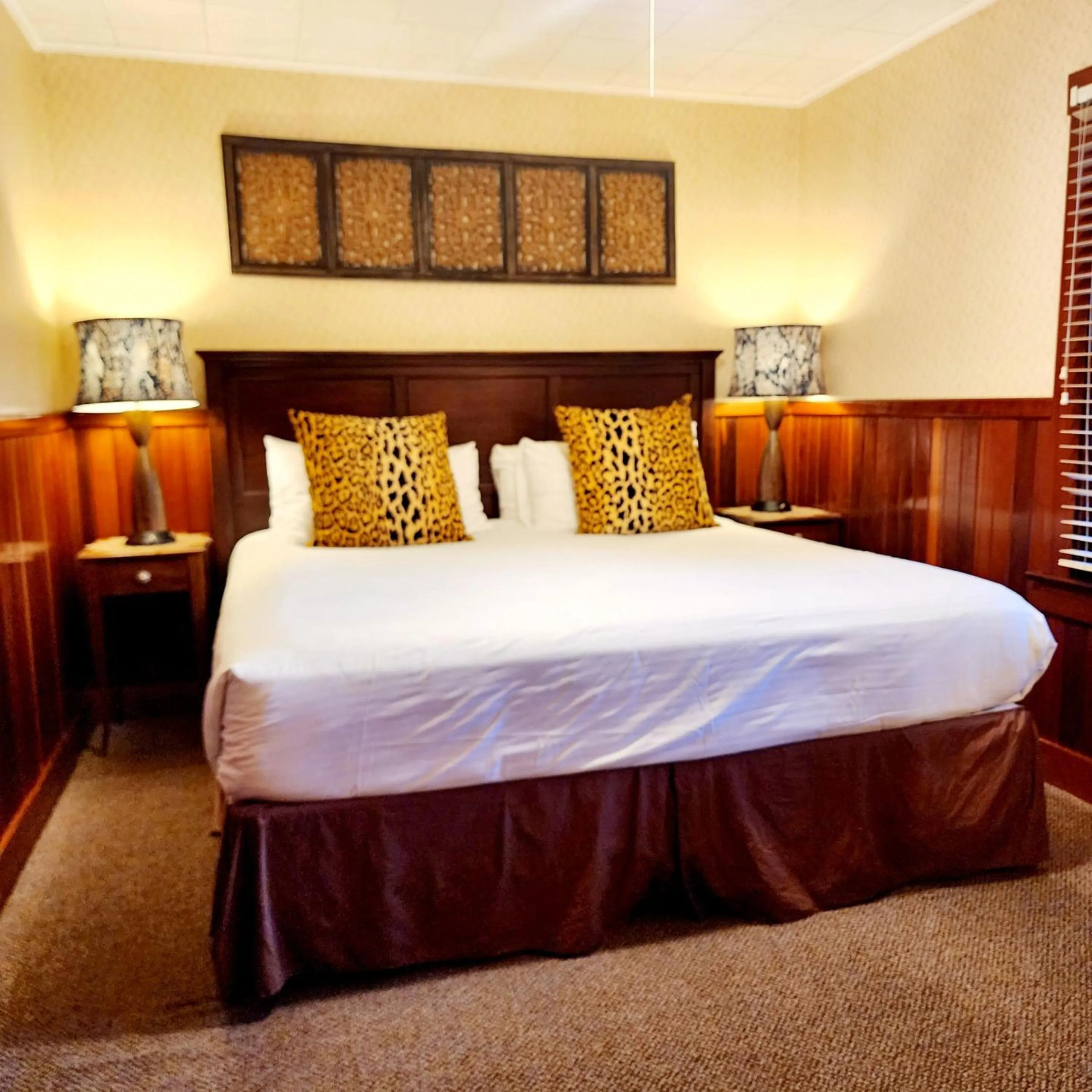 Bed in Miranda Gardens Resort