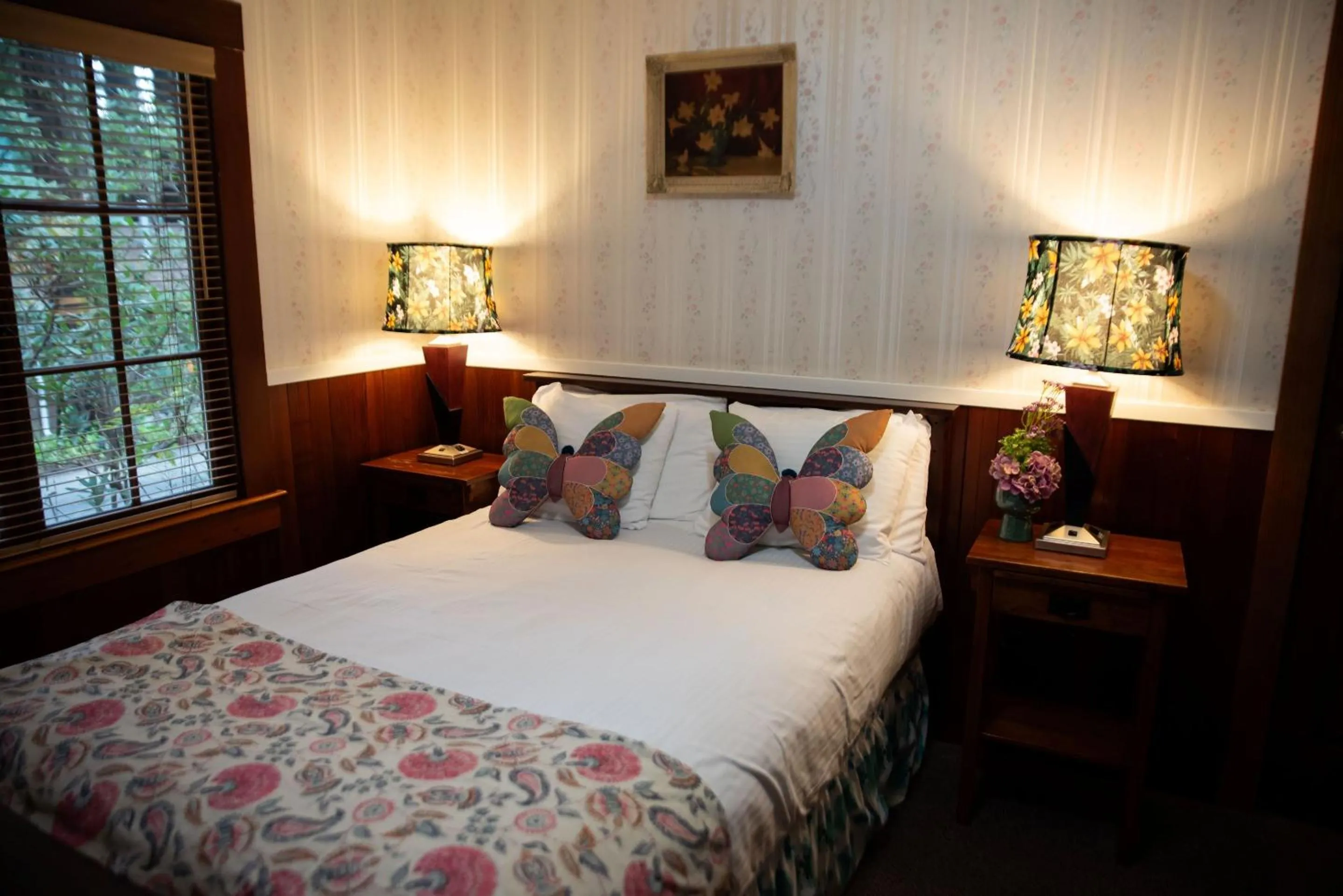 Bed in Miranda Gardens Resort