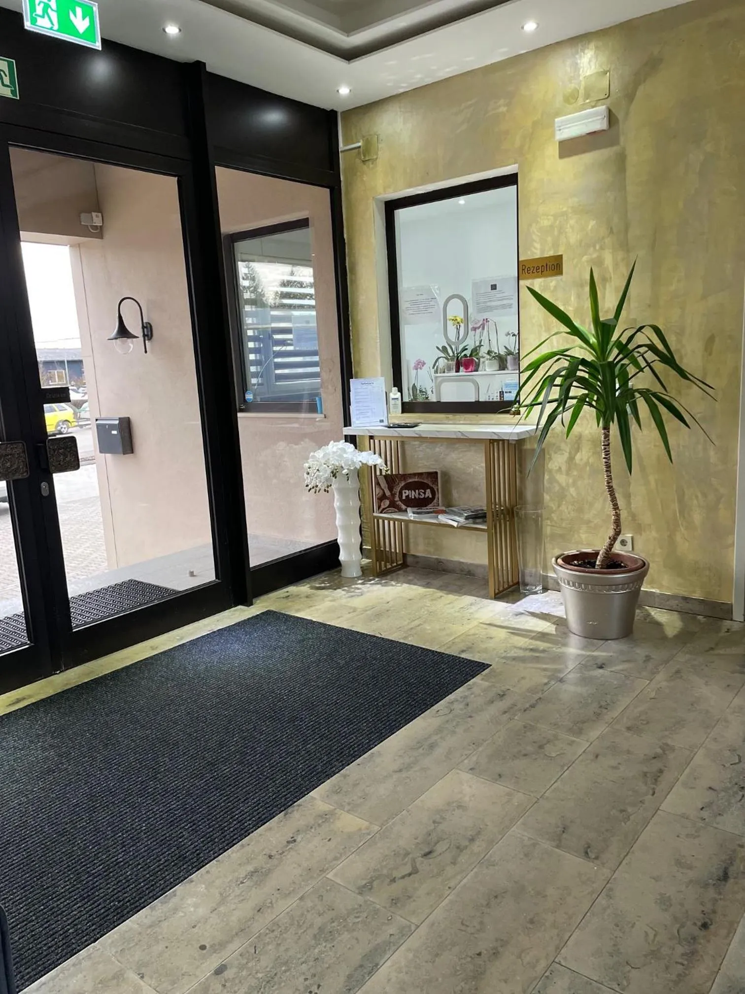 Lobby or reception in Gastpark Hotel