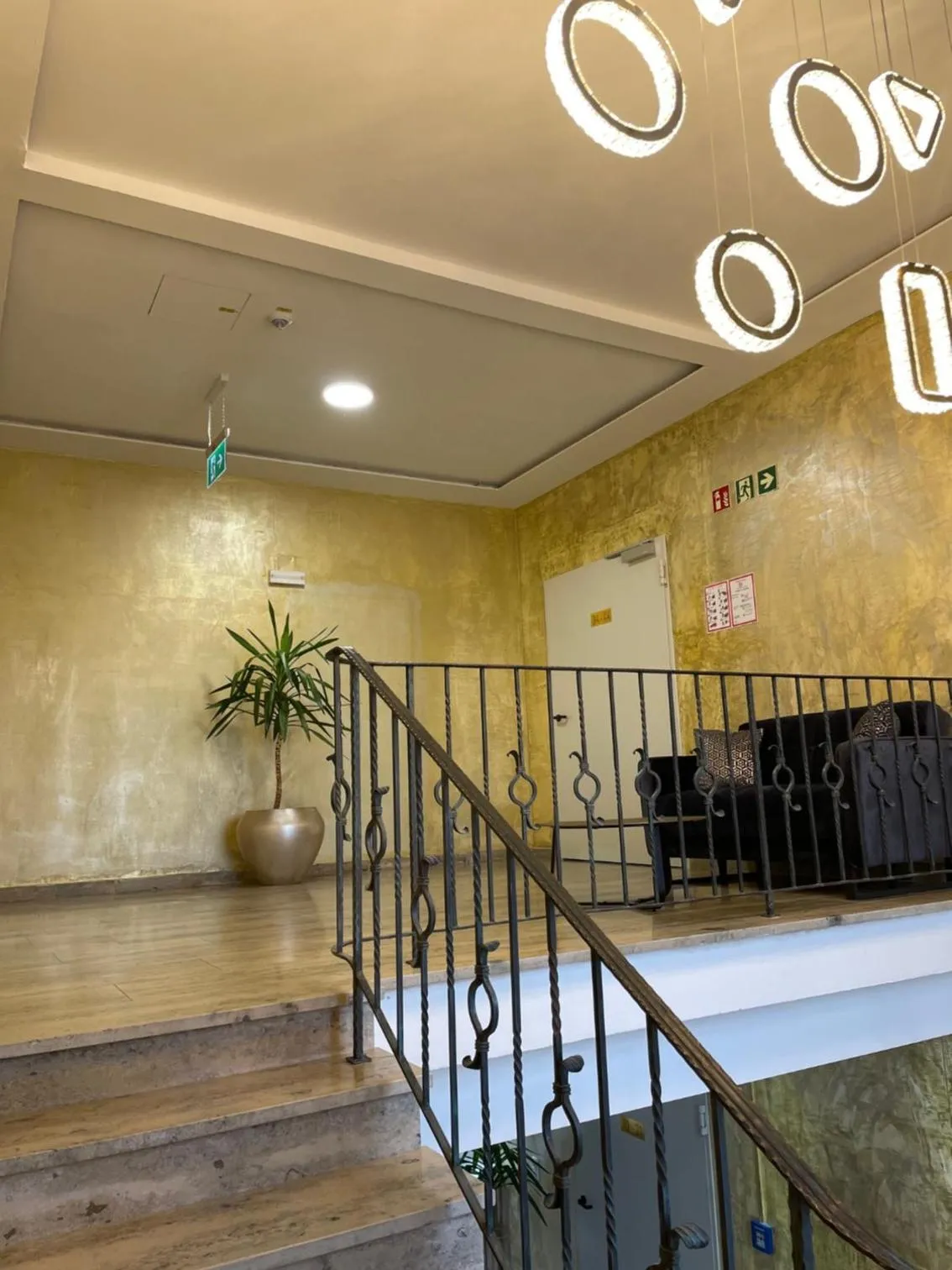 Seating area in Gastpark Hotel