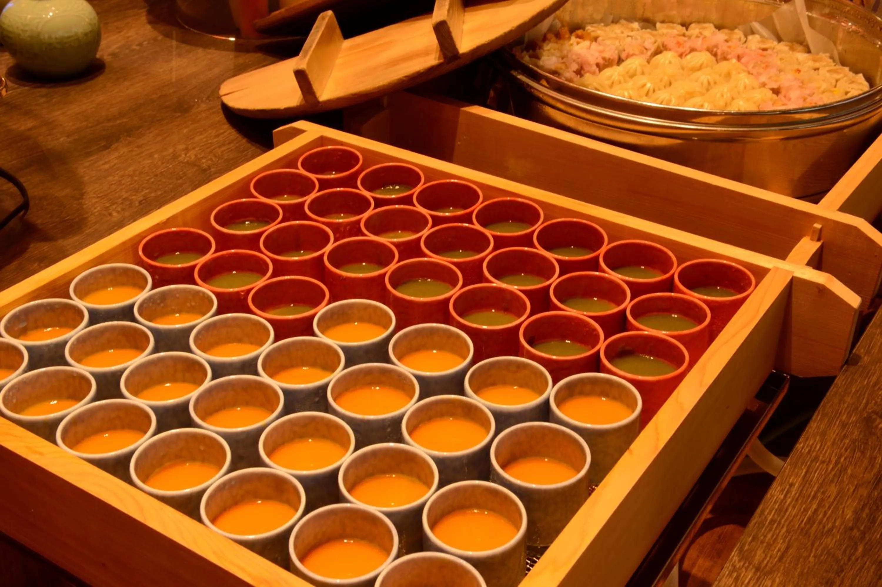 Food in Akiu Grand Hotel