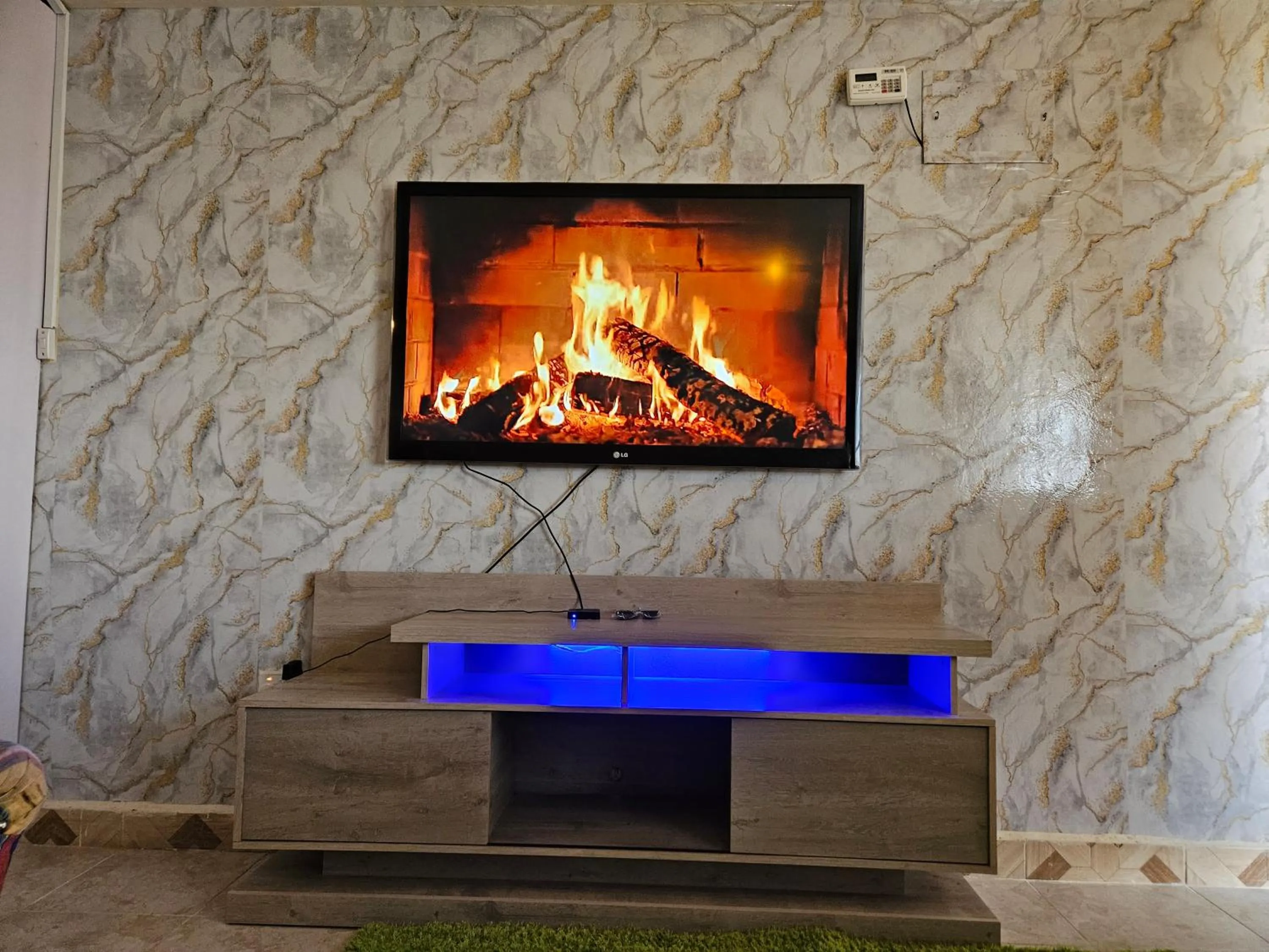 TV and multimedia in Airport Studio Apartments-JKIA