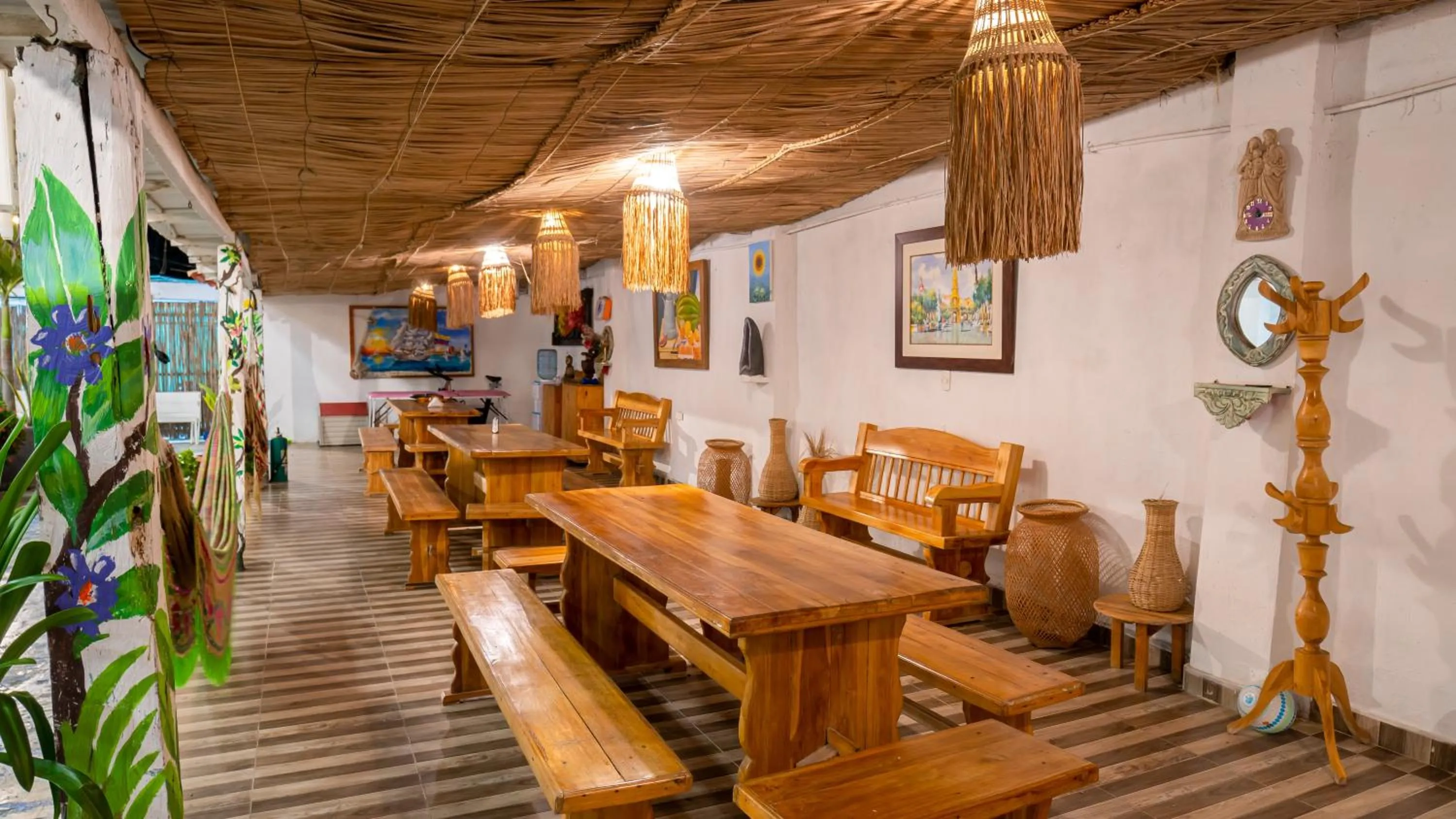 Living room in Casa Playa James