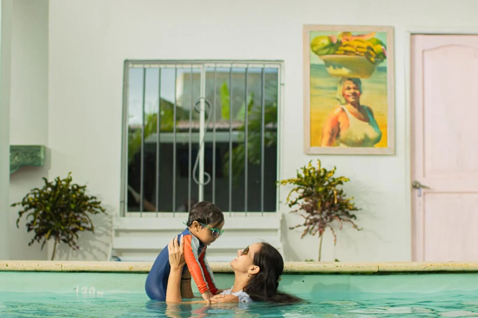 Swimming pool in Casa Playa James