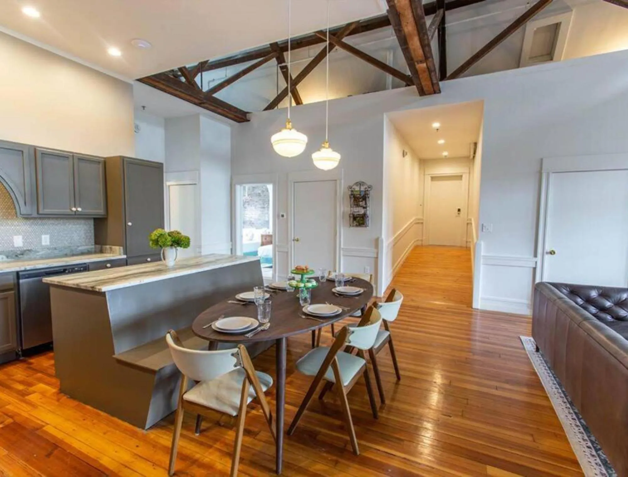Dining area in The Bellwether Hotel
