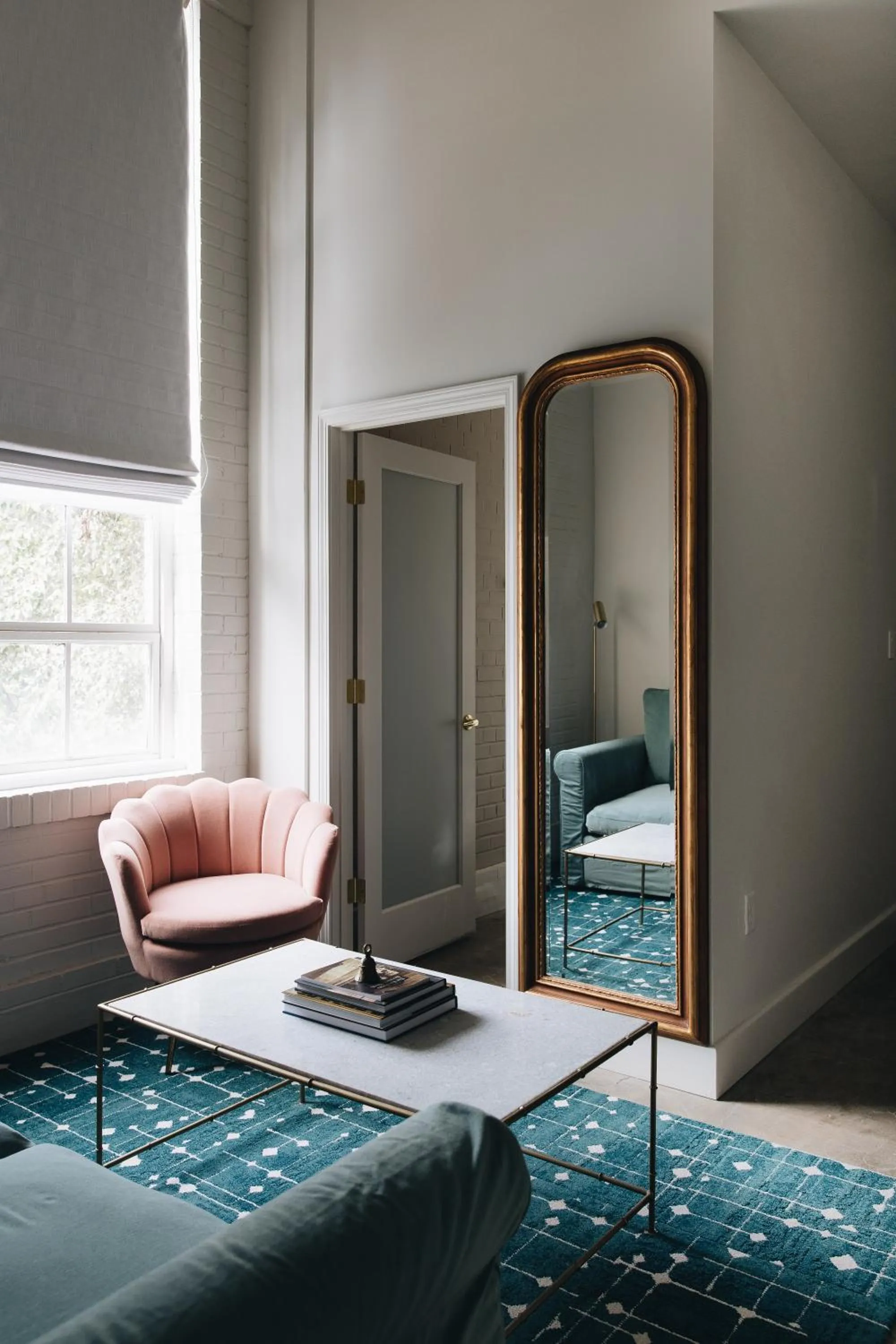 Bed in The Bellwether Hotel