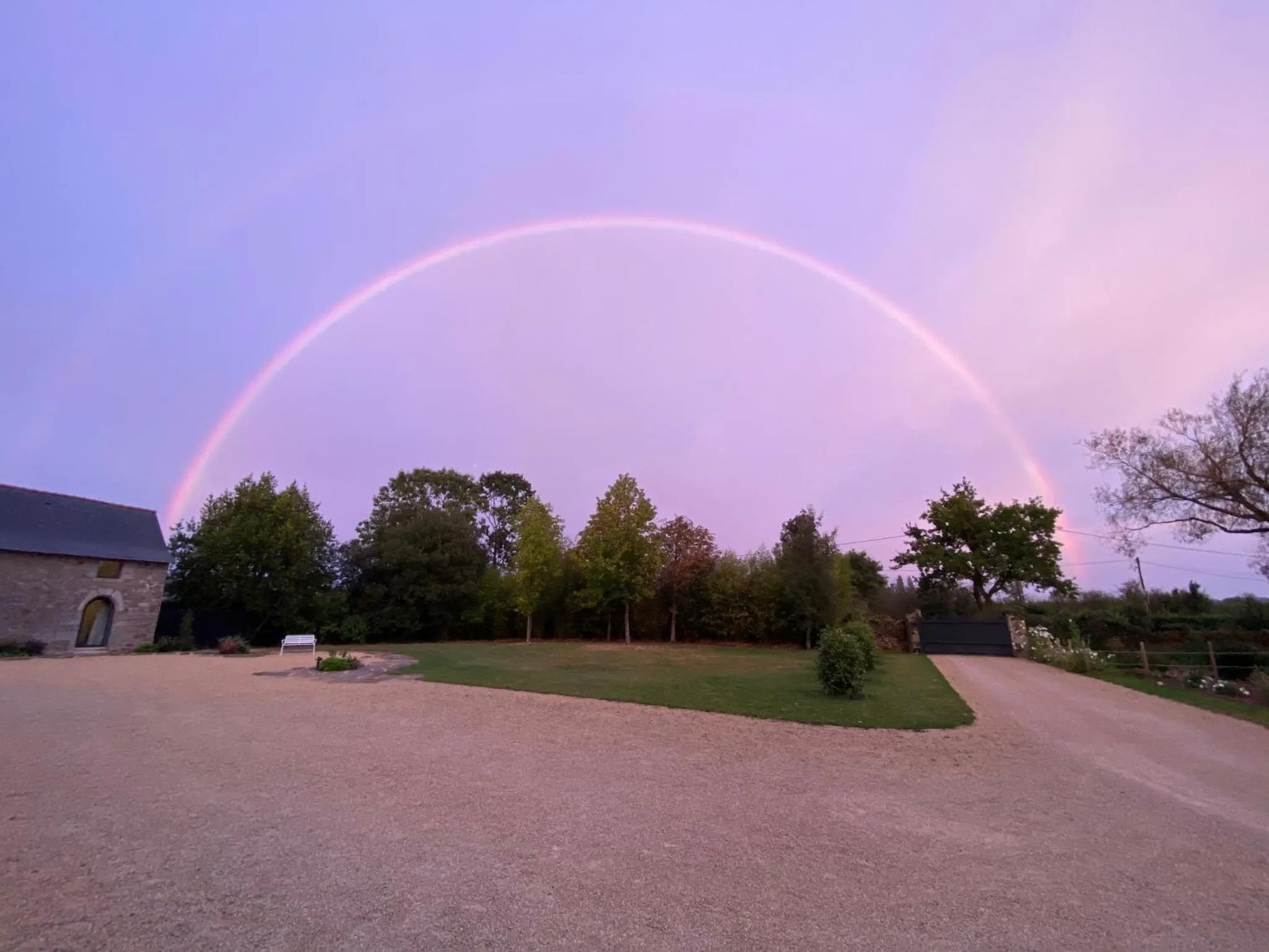 Garden in Château de la Garnison