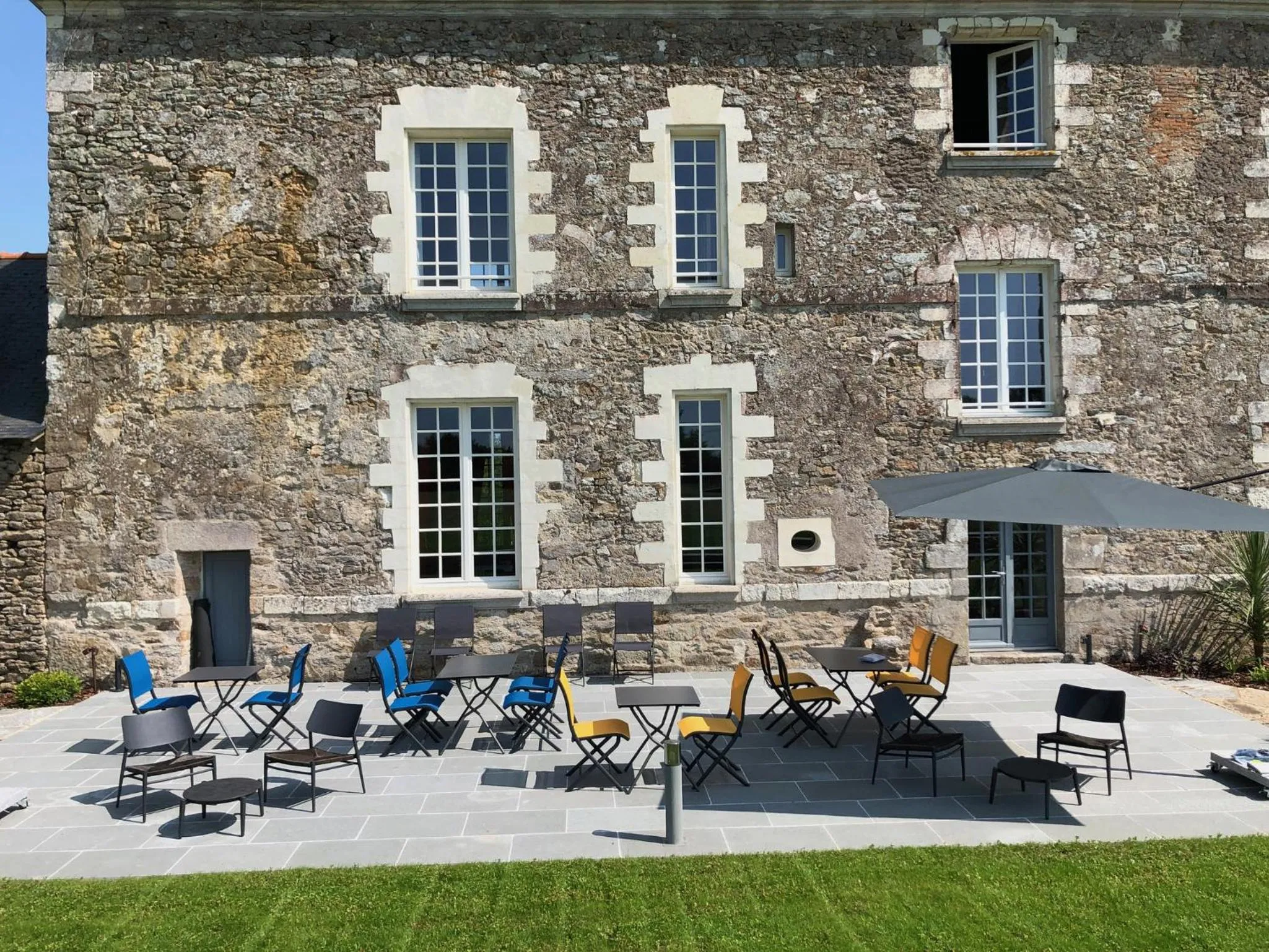 Patio in Château de la Garnison