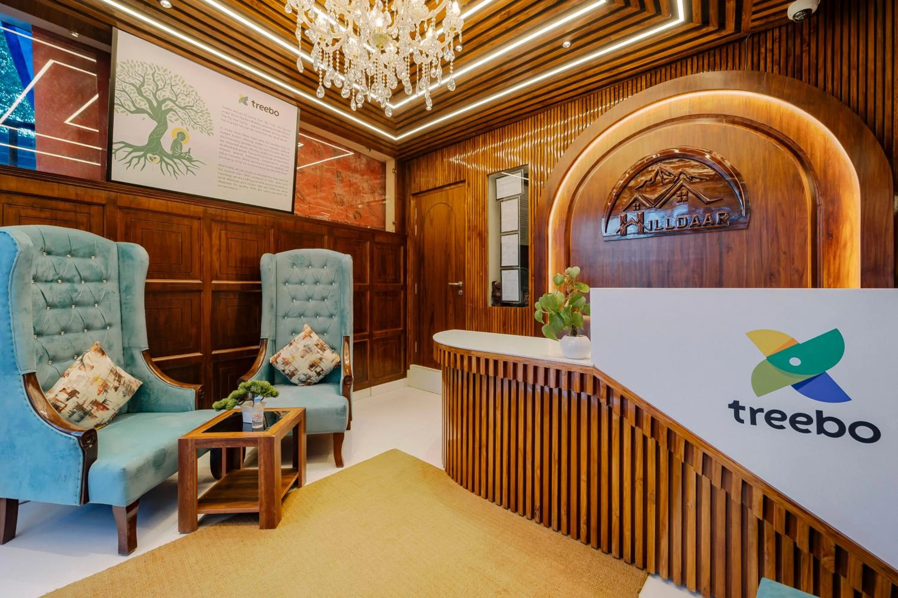 Lobby or reception in Treebo Hilldaar Dalhousie