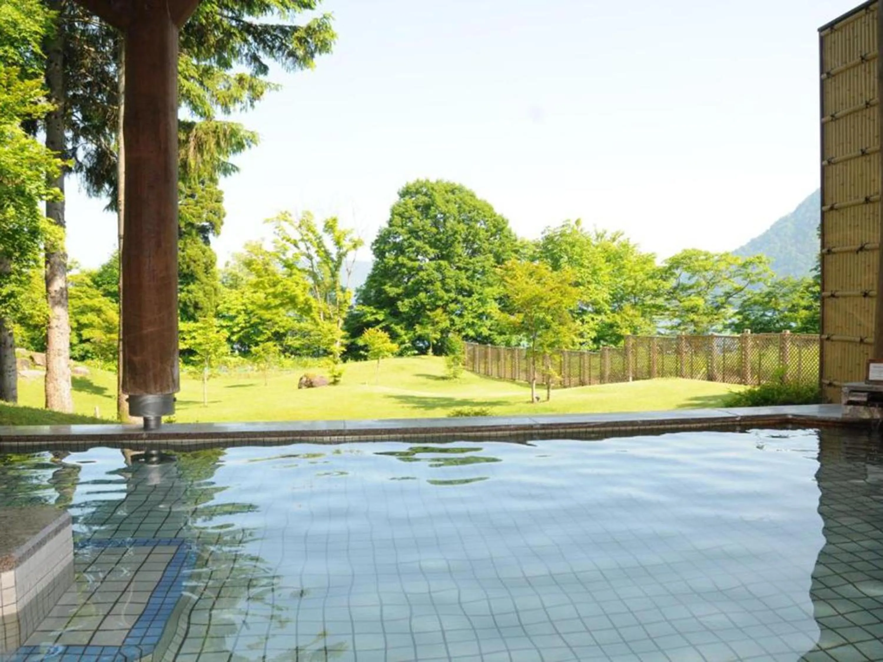 Garden in Towada Prince Hotel