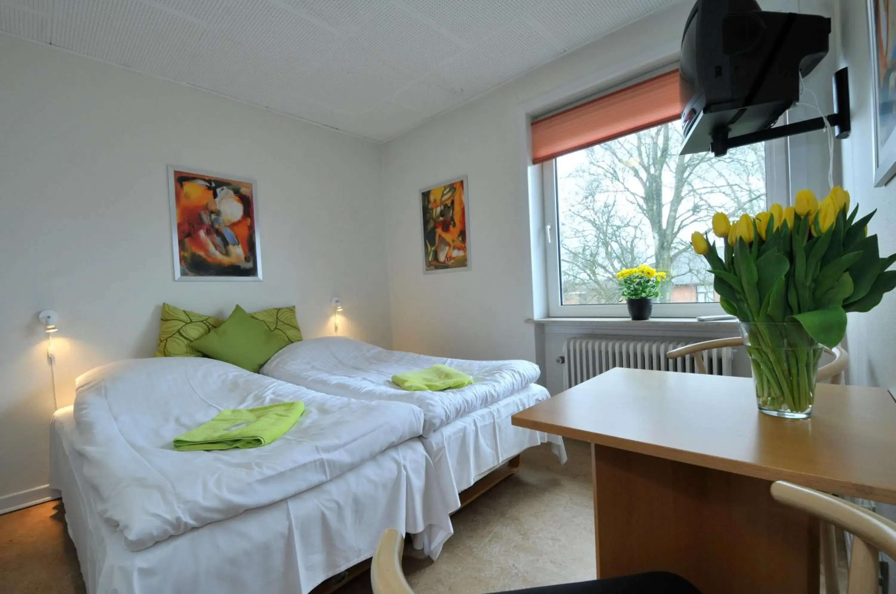 Twin Room - single occupancy in Thyregod Kursuscenter Twin Room - single occupancy in Thyregod Kursuscenter