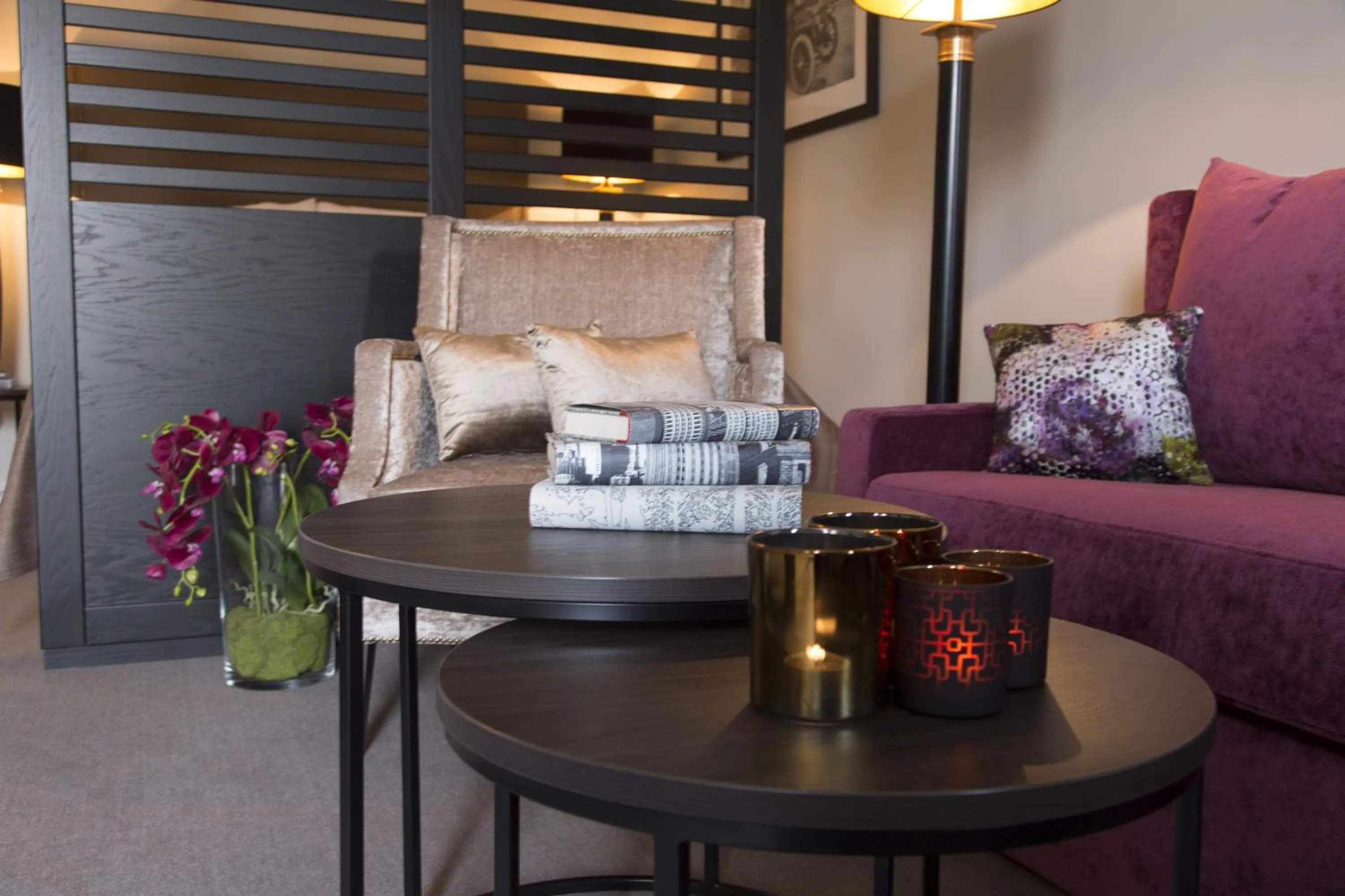 Seating area in Saga Apartments Oslo