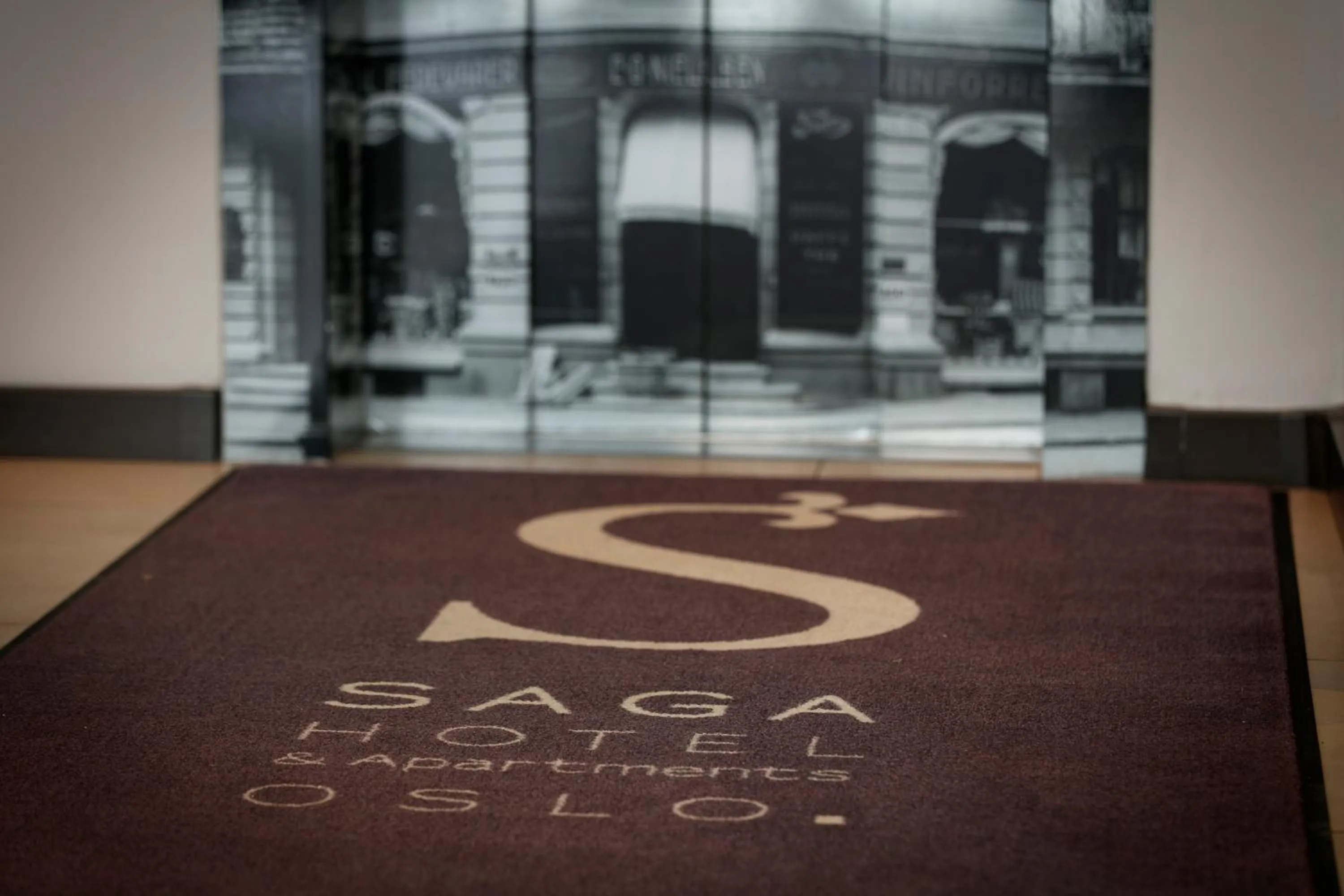 Lobby or reception in Saga Apartments Oslo