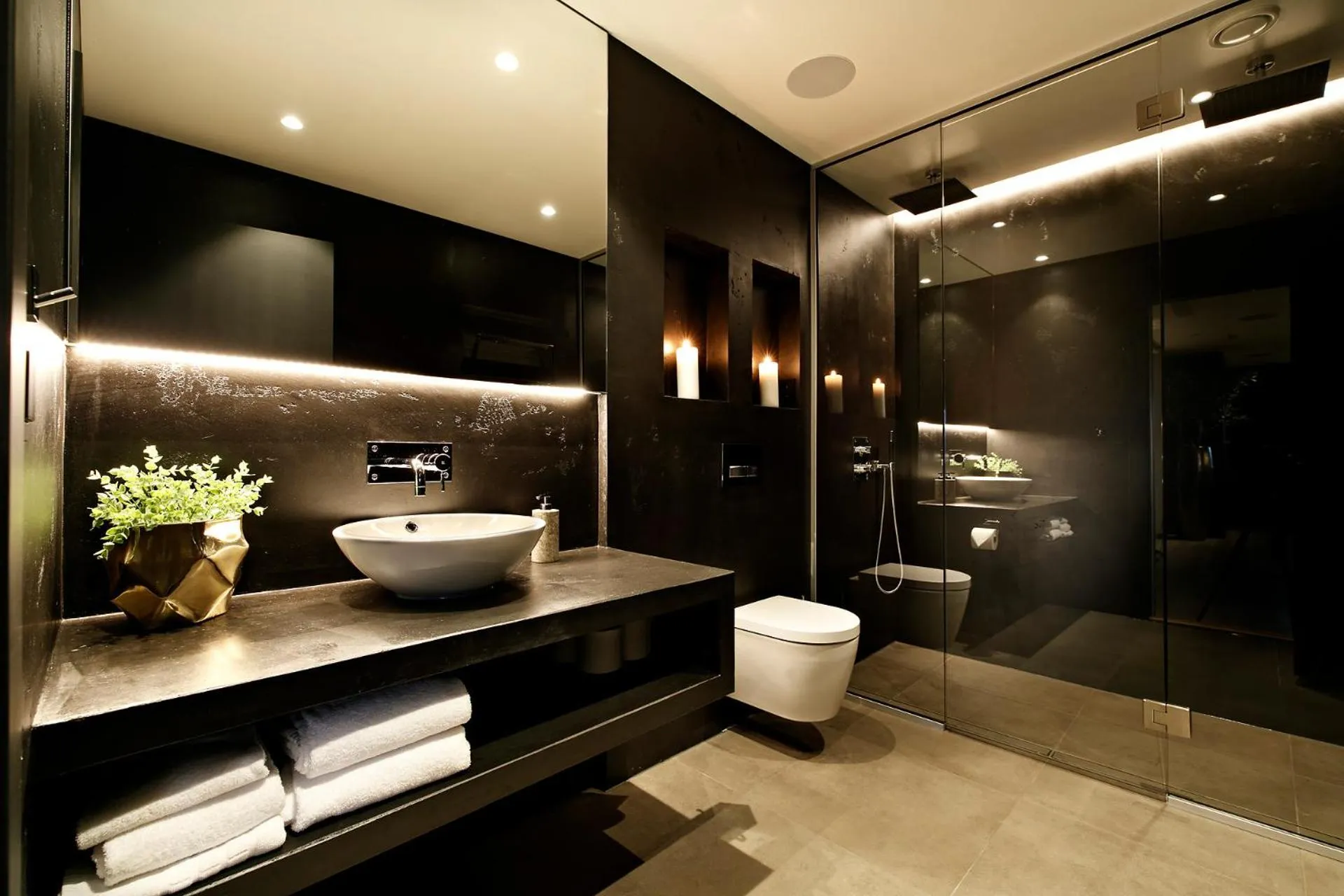 Bathroom in Saga Apartments Oslo