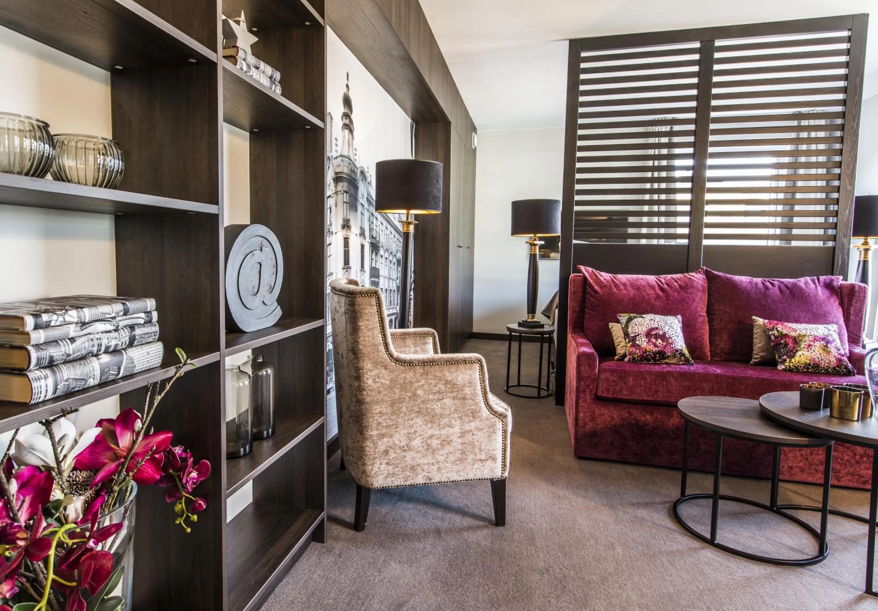 Lobby or reception in Saga Apartments Oslo