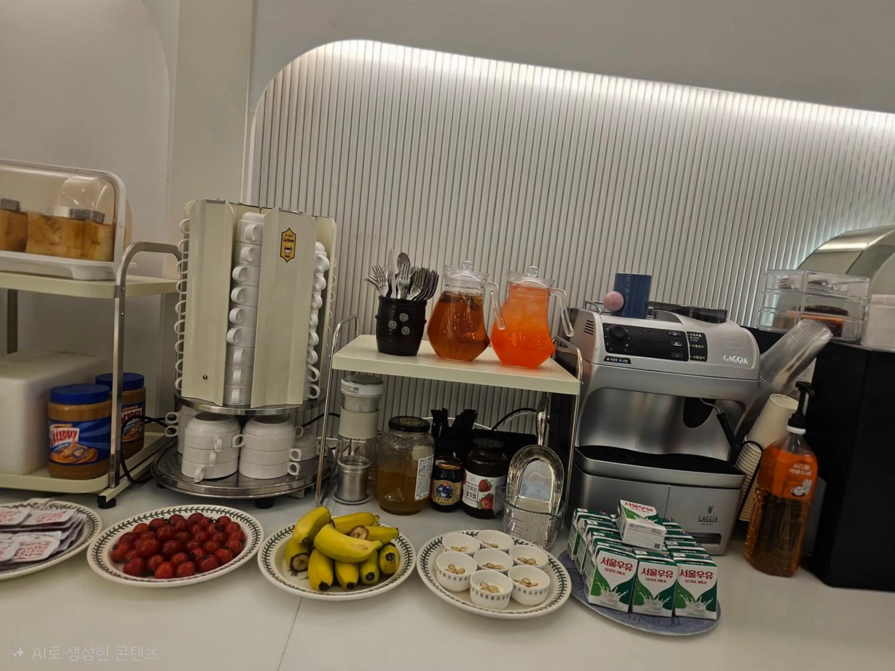 Coffee/tea facilities in Daegu Starbnb DSR Residence Hotel lily