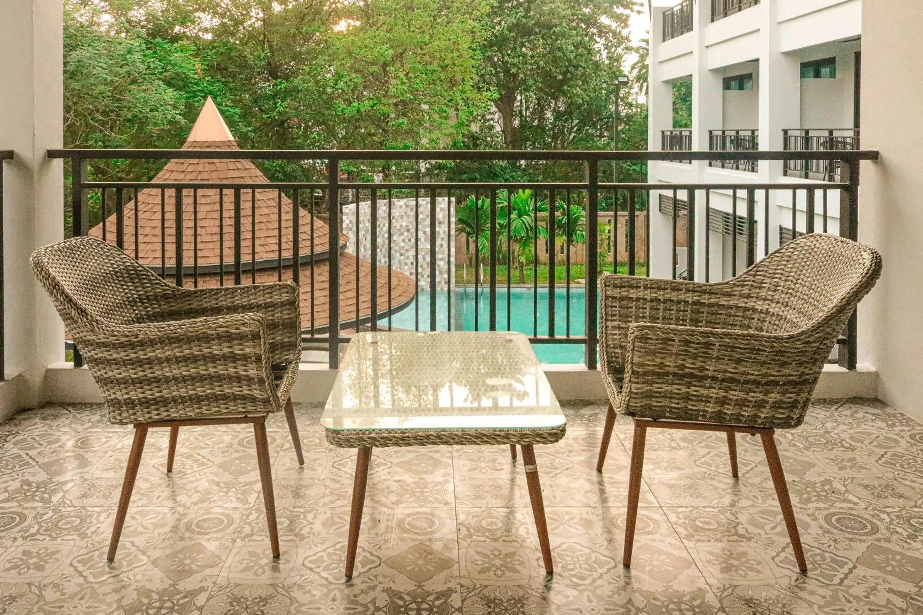 Balcony/Terrace in Na Napa Wellness Spa & Resort