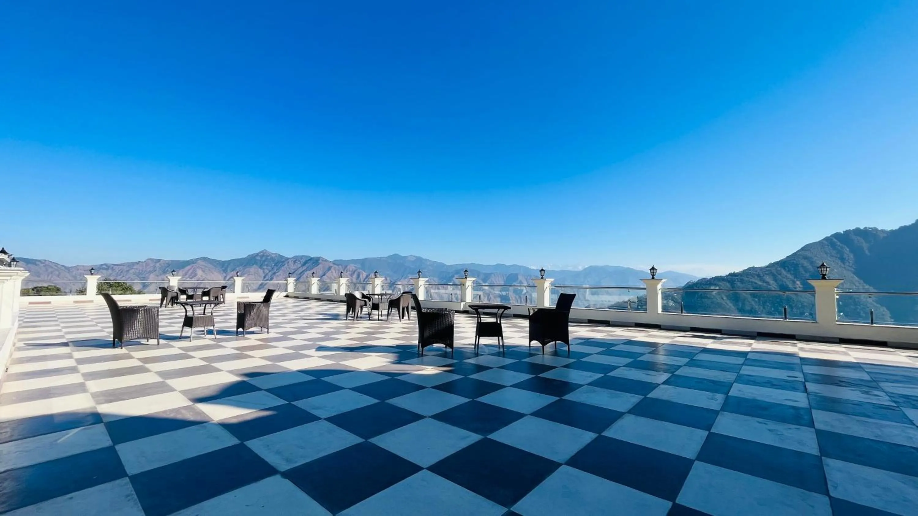 View (from property/room) in Trideus Mountain Club & Resort, Mussoorie