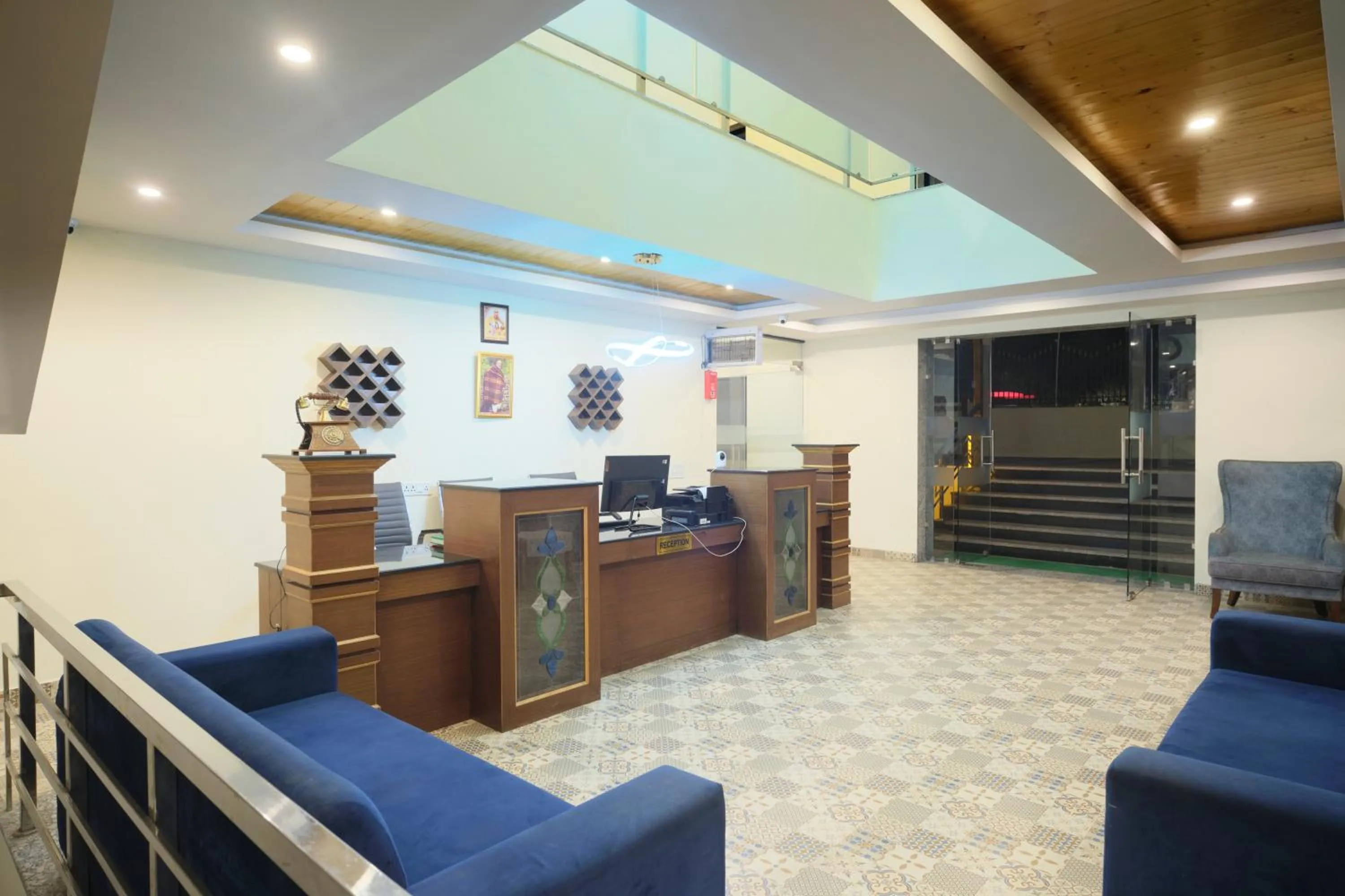 Facade/entrance in Trideus Mountain Club & Resort, Mussoorie