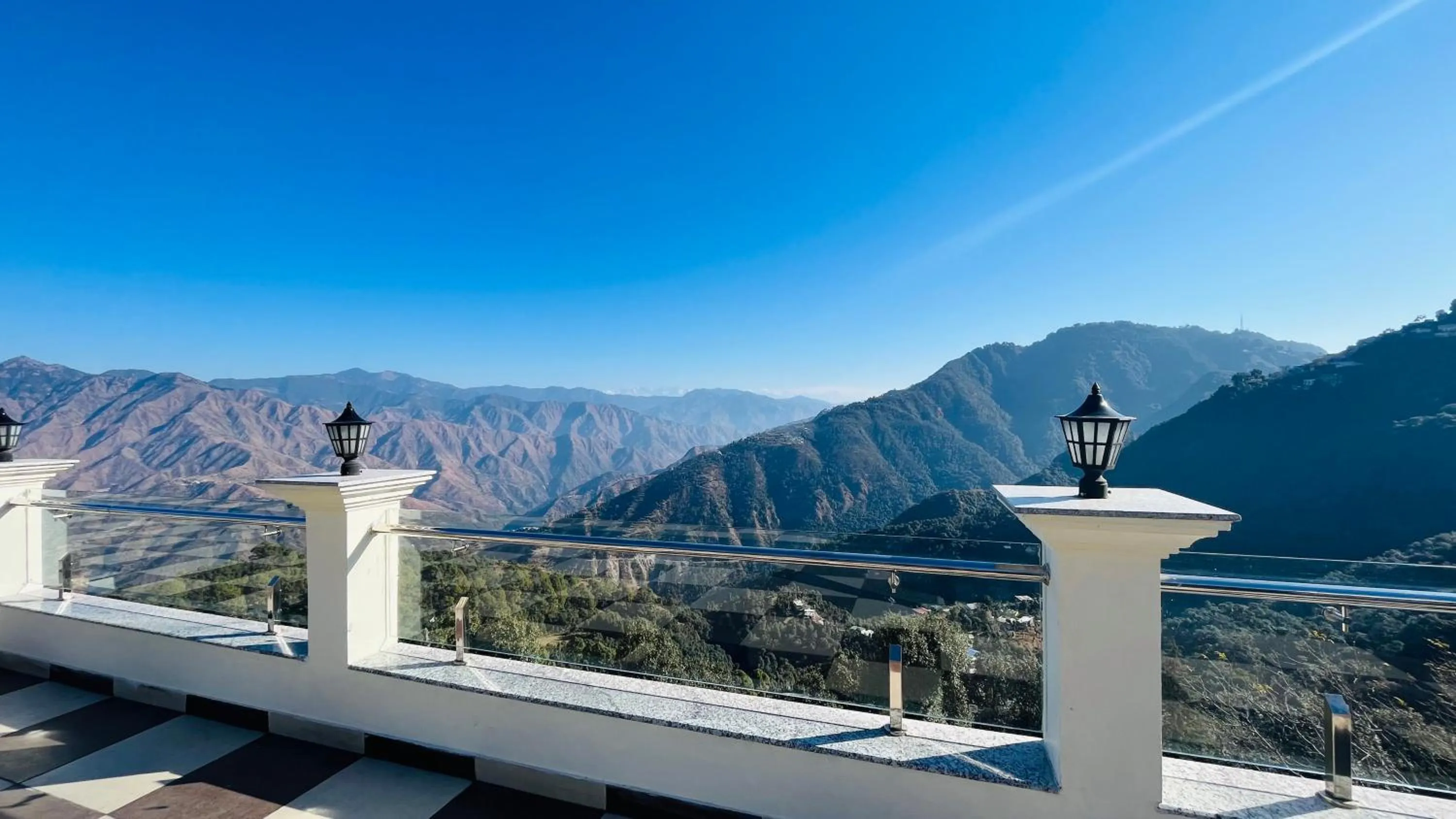 View (from property/room) in Trideus Mountain Club & Resort, Mussoorie