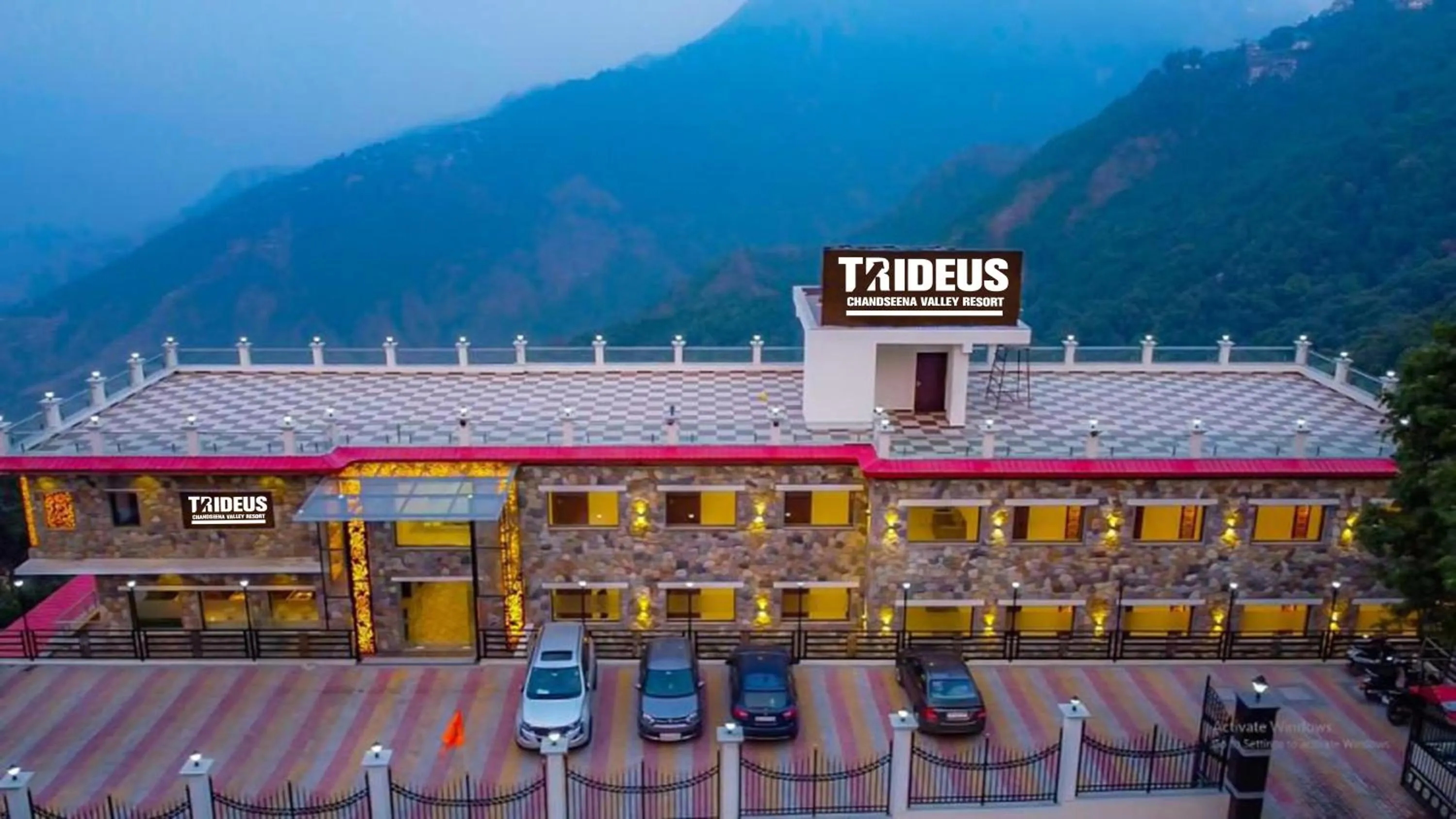 Property building in Trideus Mountain Club & Resort, Mussoorie