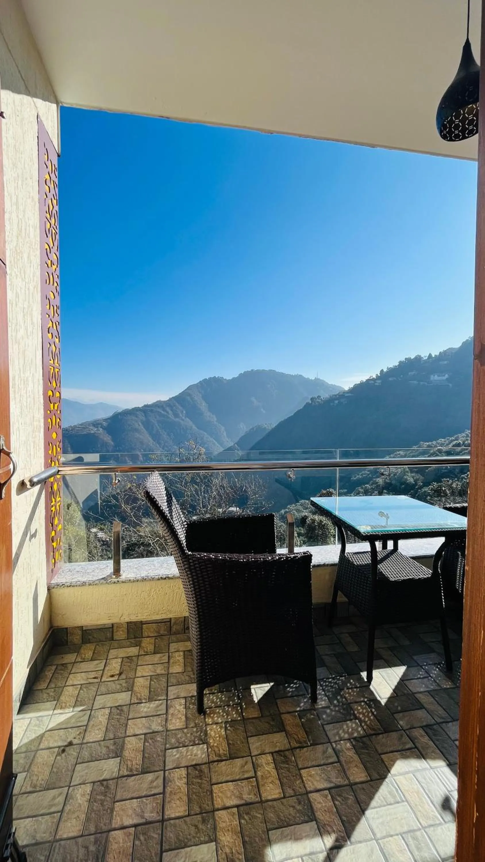 View (from property/room) in Trideus Mountain Club & Resort, Mussoorie