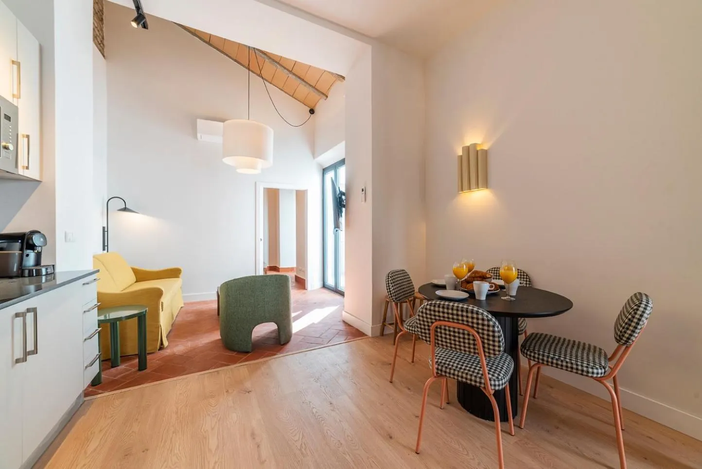 Living room in Slow Suites Salvador