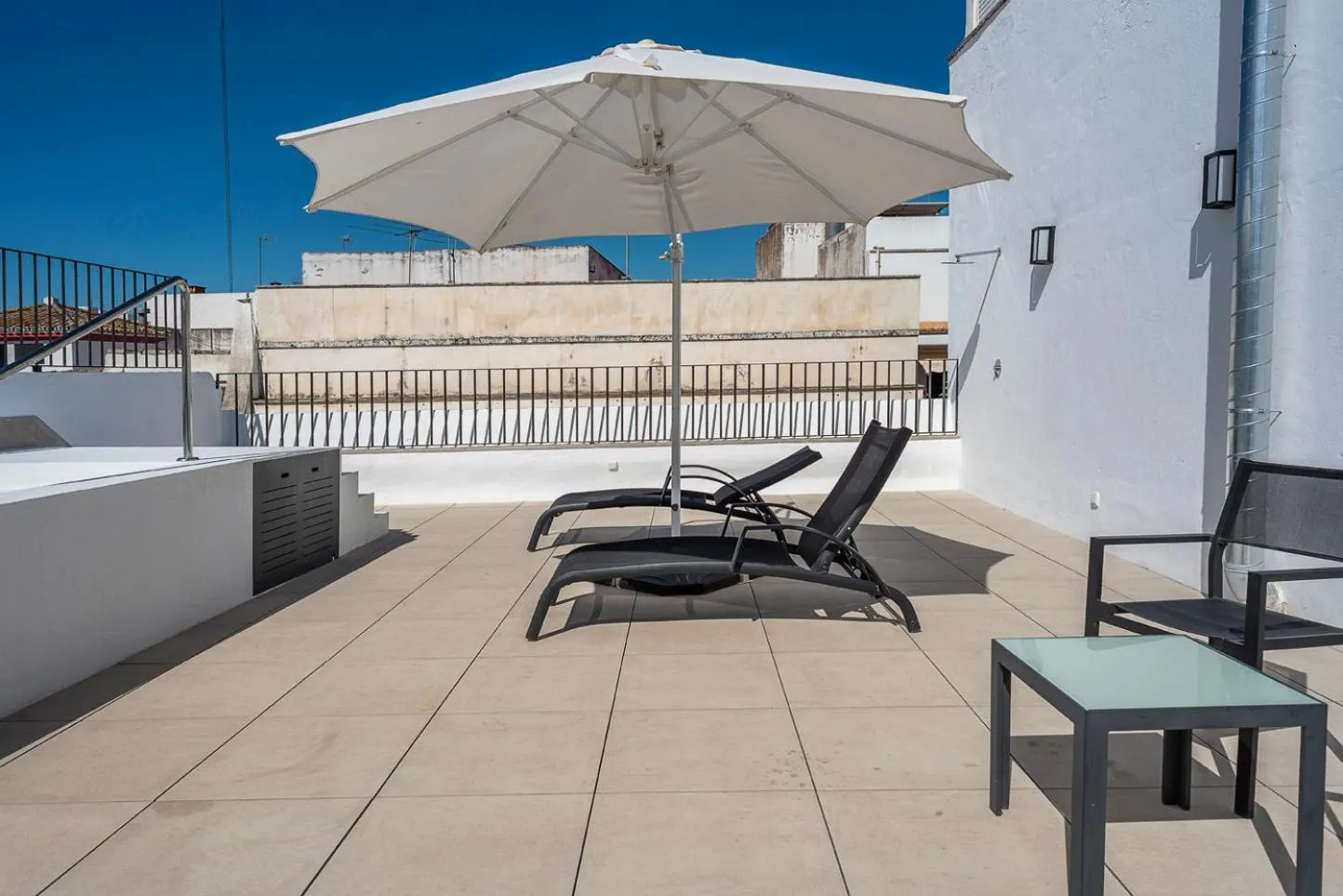 Balcony/Terrace in Slow Suites Salvador