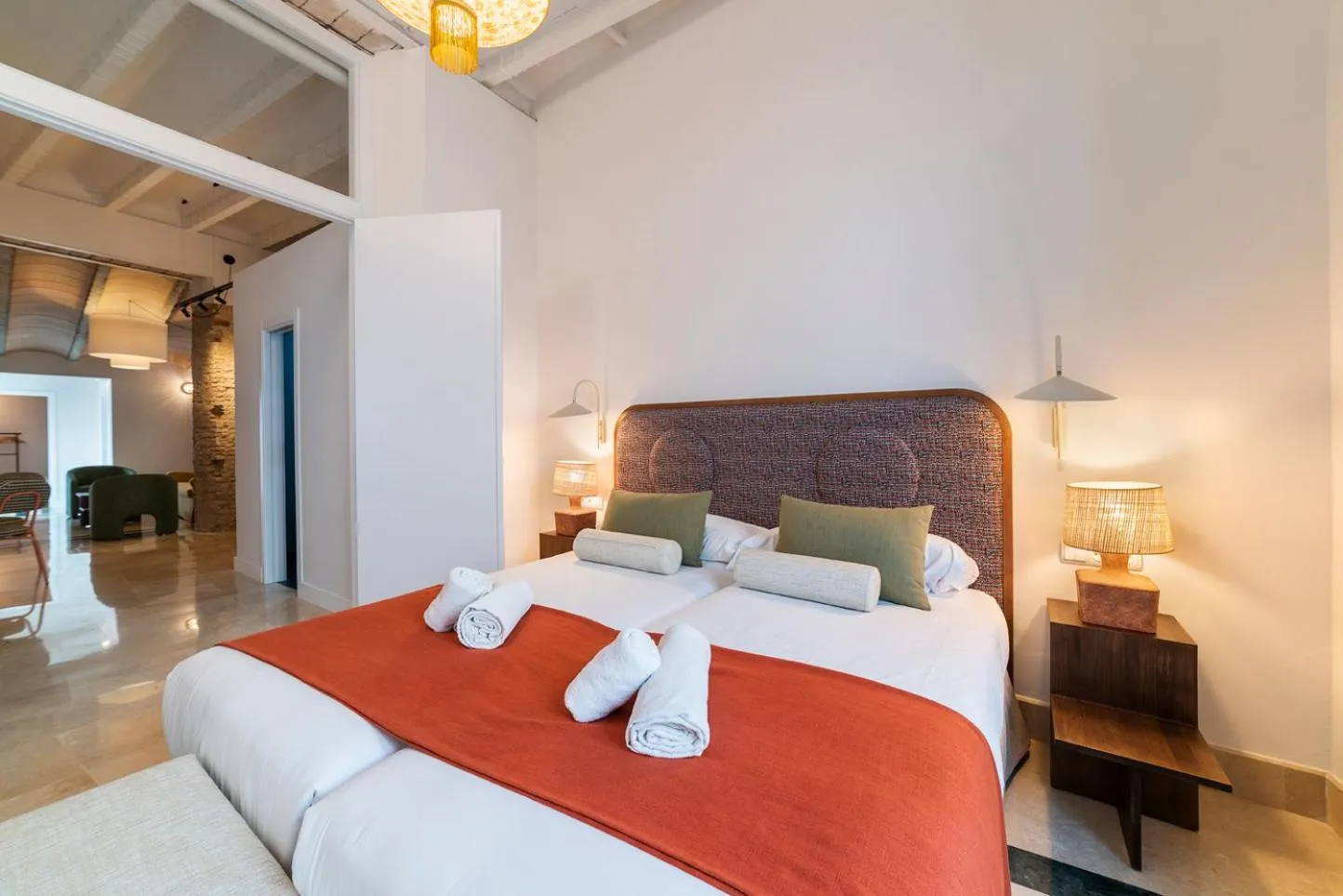 Bed in Slow Suites Salvador