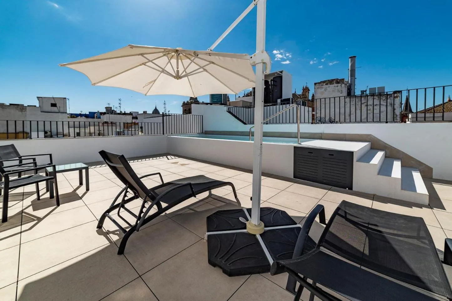 Balcony/Terrace in Slow Suites Salvador