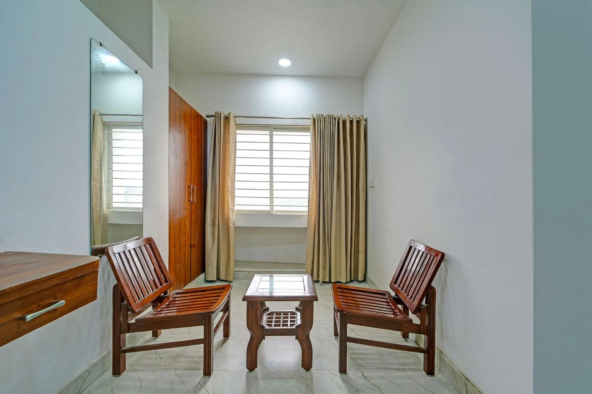 Seating area in Via Prathma