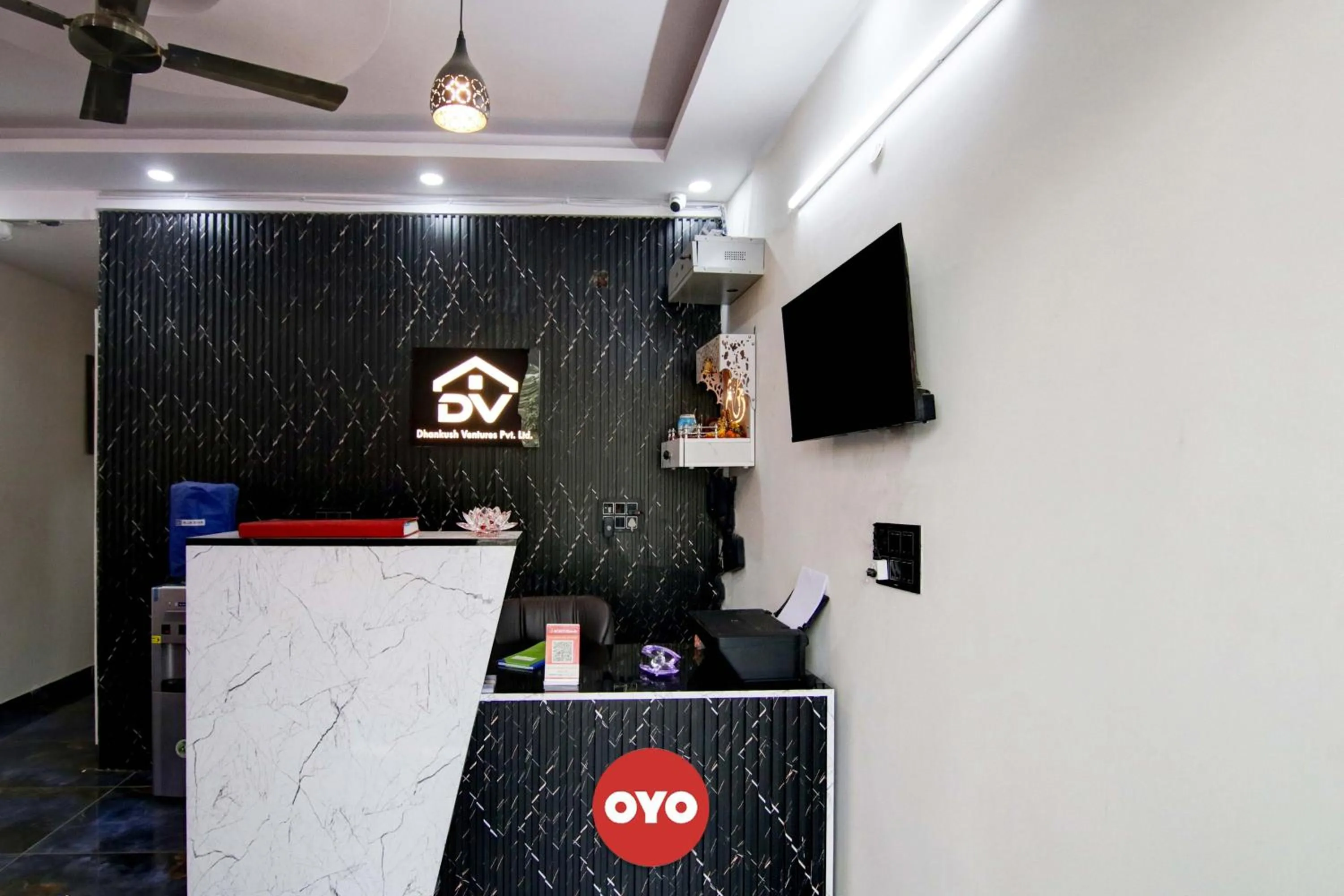 Lobby or reception in Hotel O Dhankush