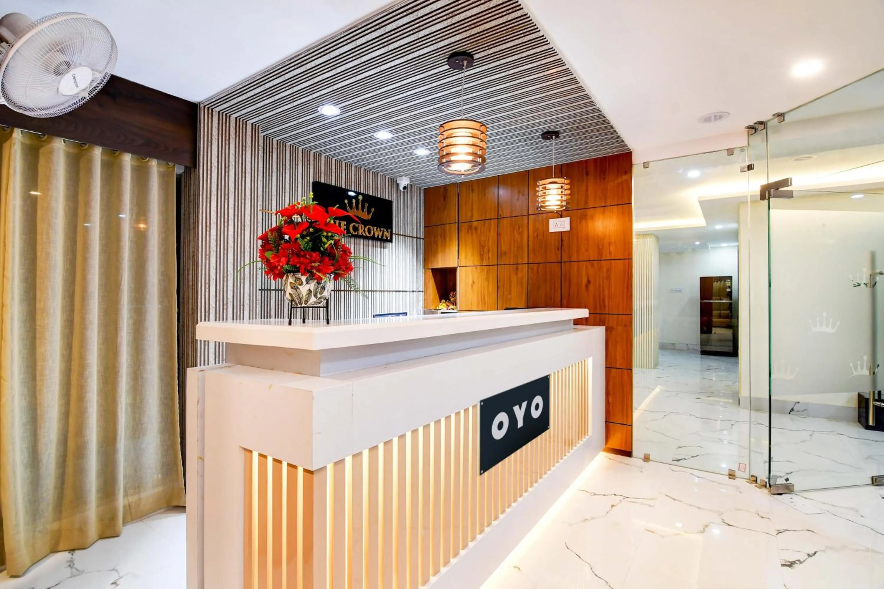 Lobby or reception in Hotel O The Crown