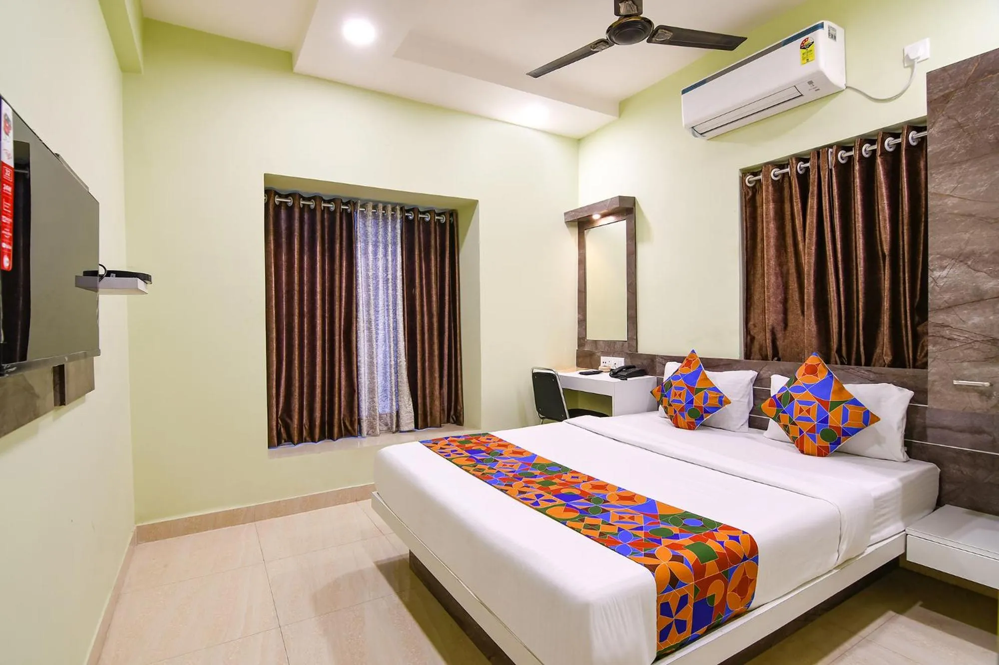 Bed in Via The Sunshine Residency
