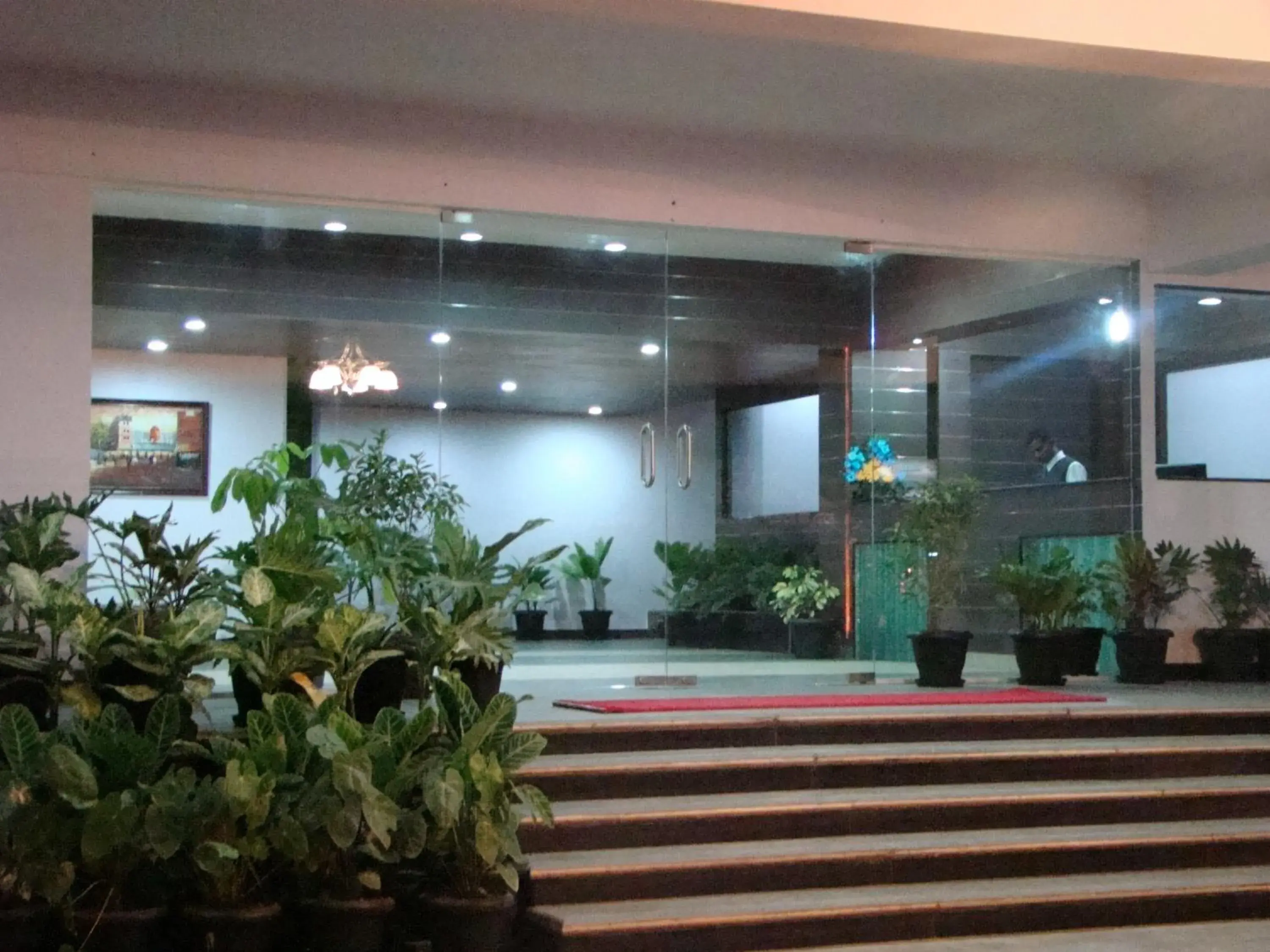 Facade/entrance in Hotel Grand Bee Bangalore Facade/entrance in Hotel Grand Bee Bangalore