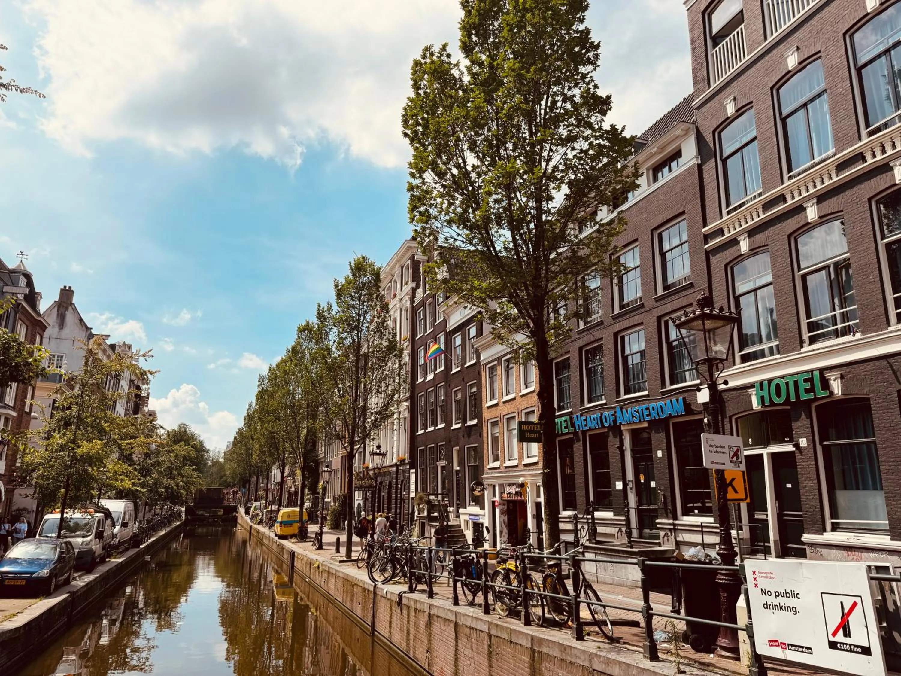 Property building in Heart of Amsterdam Hostel