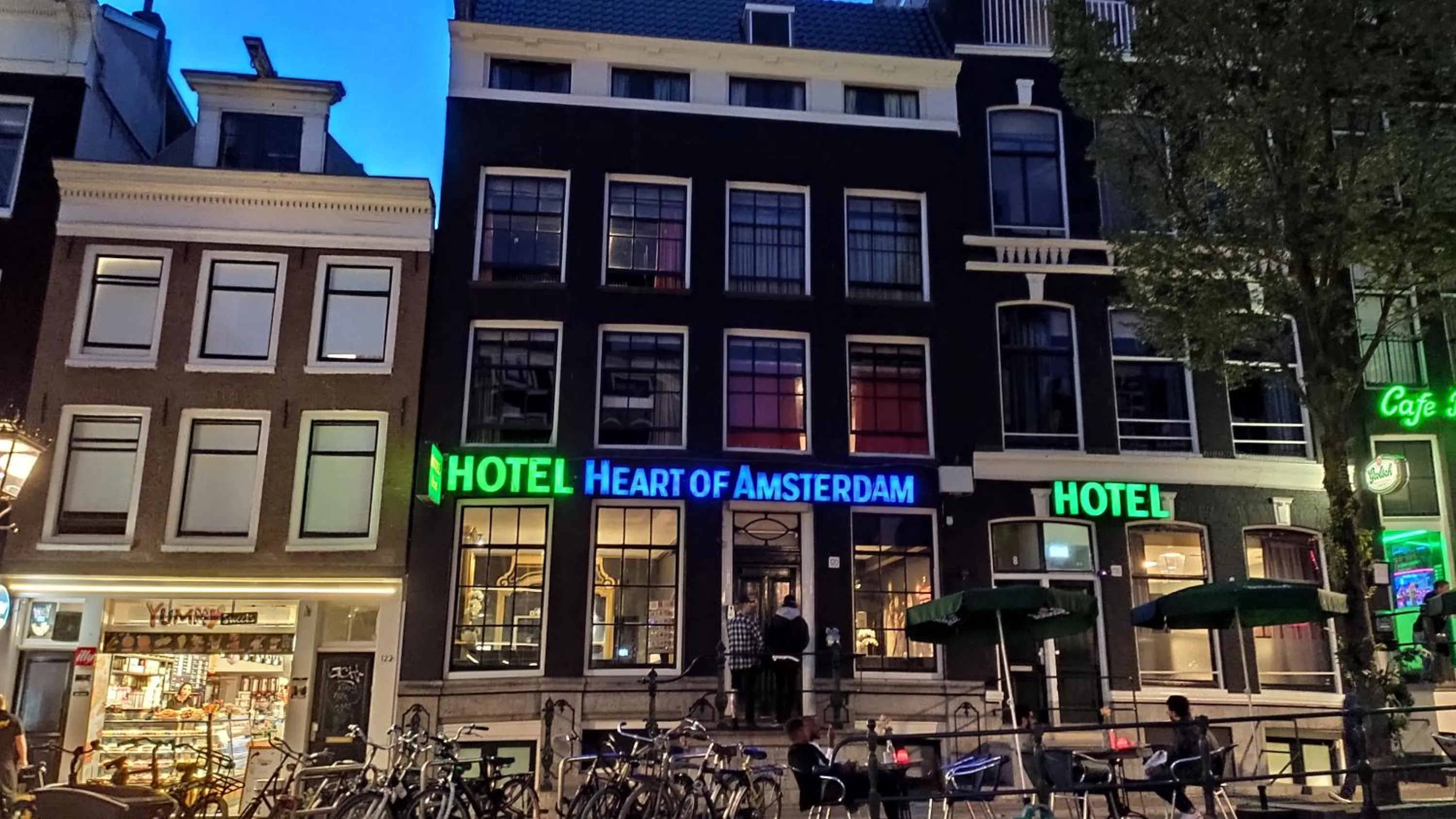 Property building in Heart of Amsterdam Hostel
