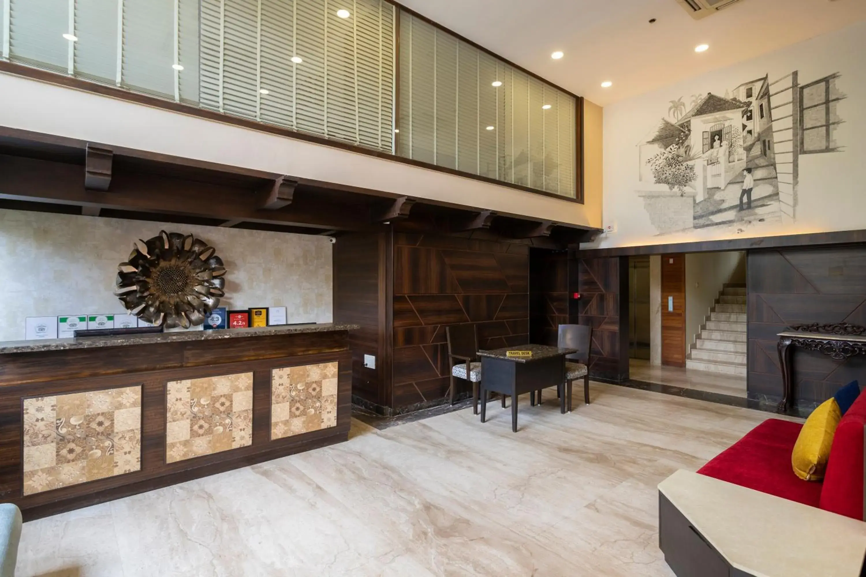 Lobby or reception in Varanda Do Mar Lobby or reception in Varanda Do Mar