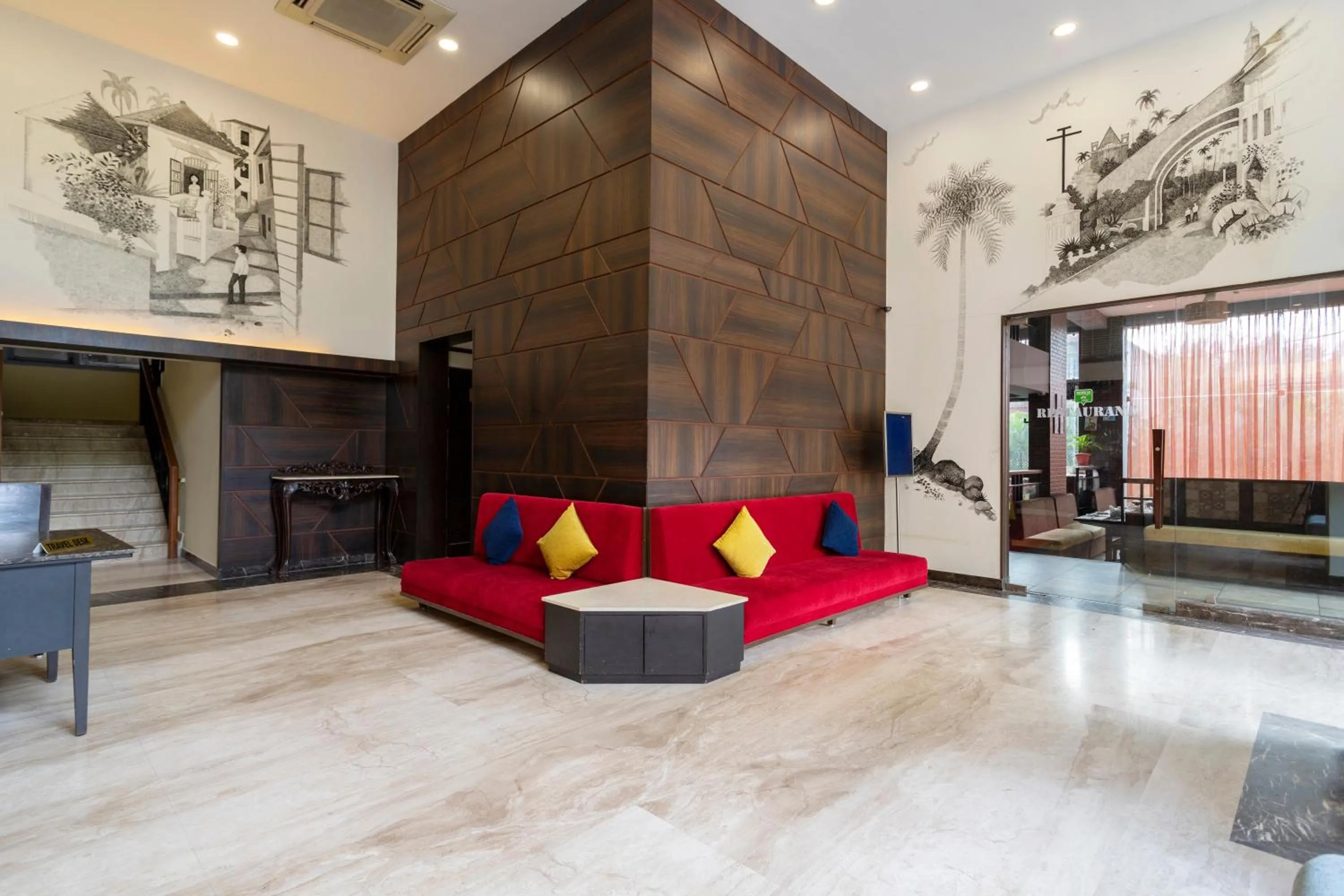 Lobby or reception in Varanda Do Mar