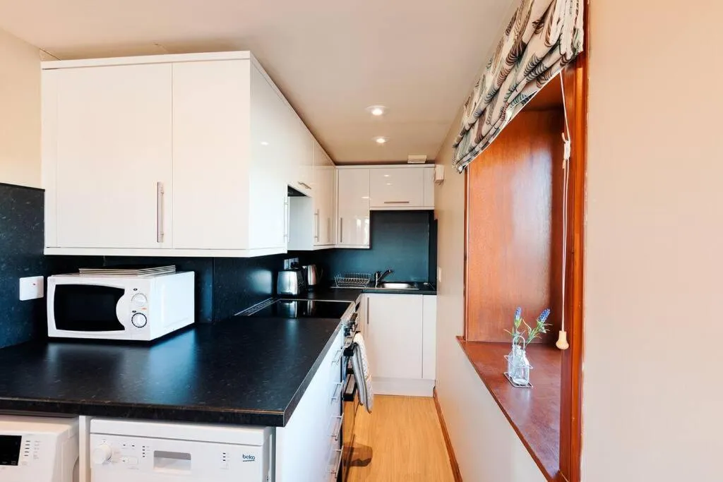 Kitchen or kitchenette in The Stable at Clauchan Holiday Cottages