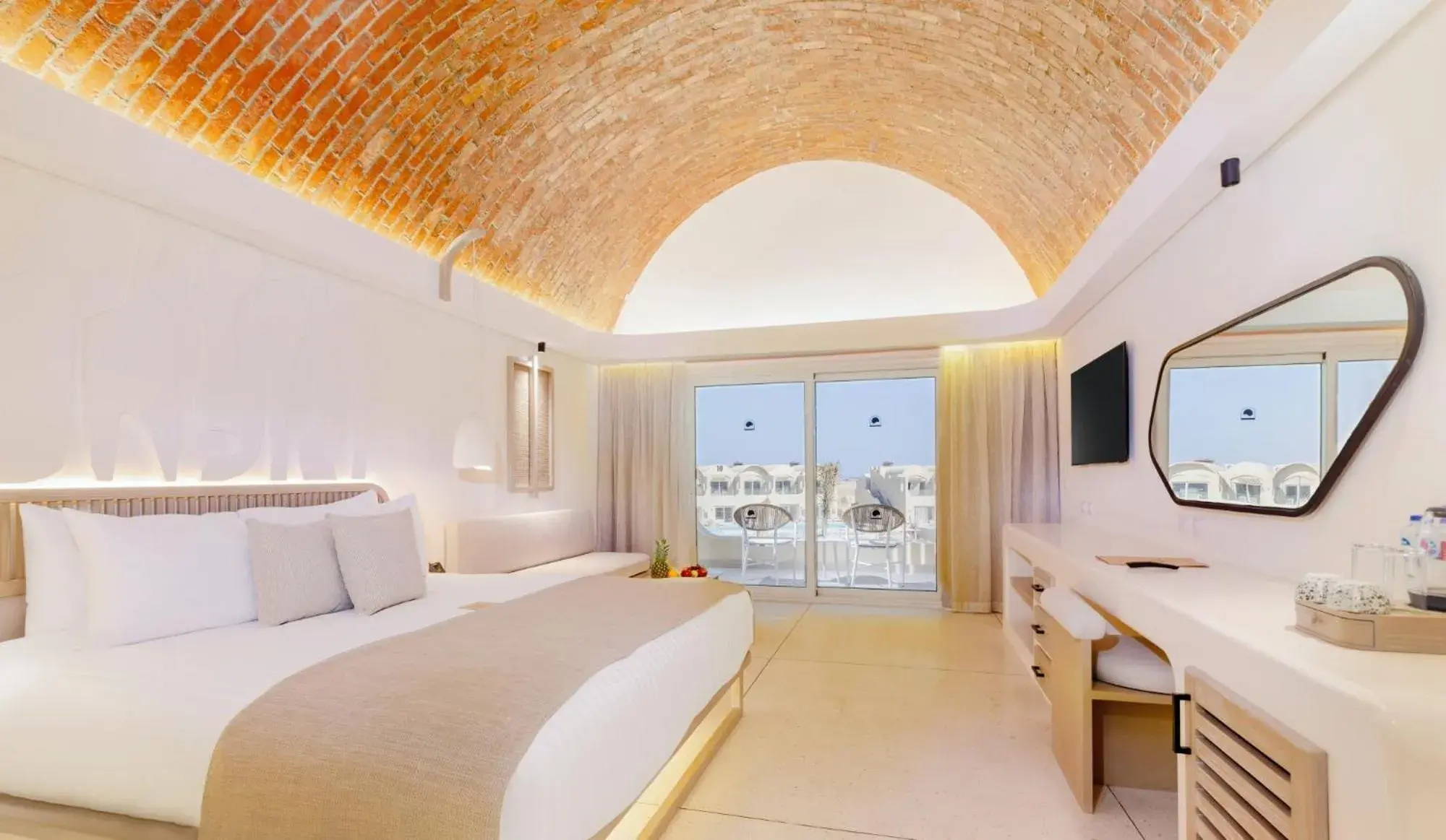 Bed in Sunrise Anjum Resort Bed in Sunrise Anjum Resort