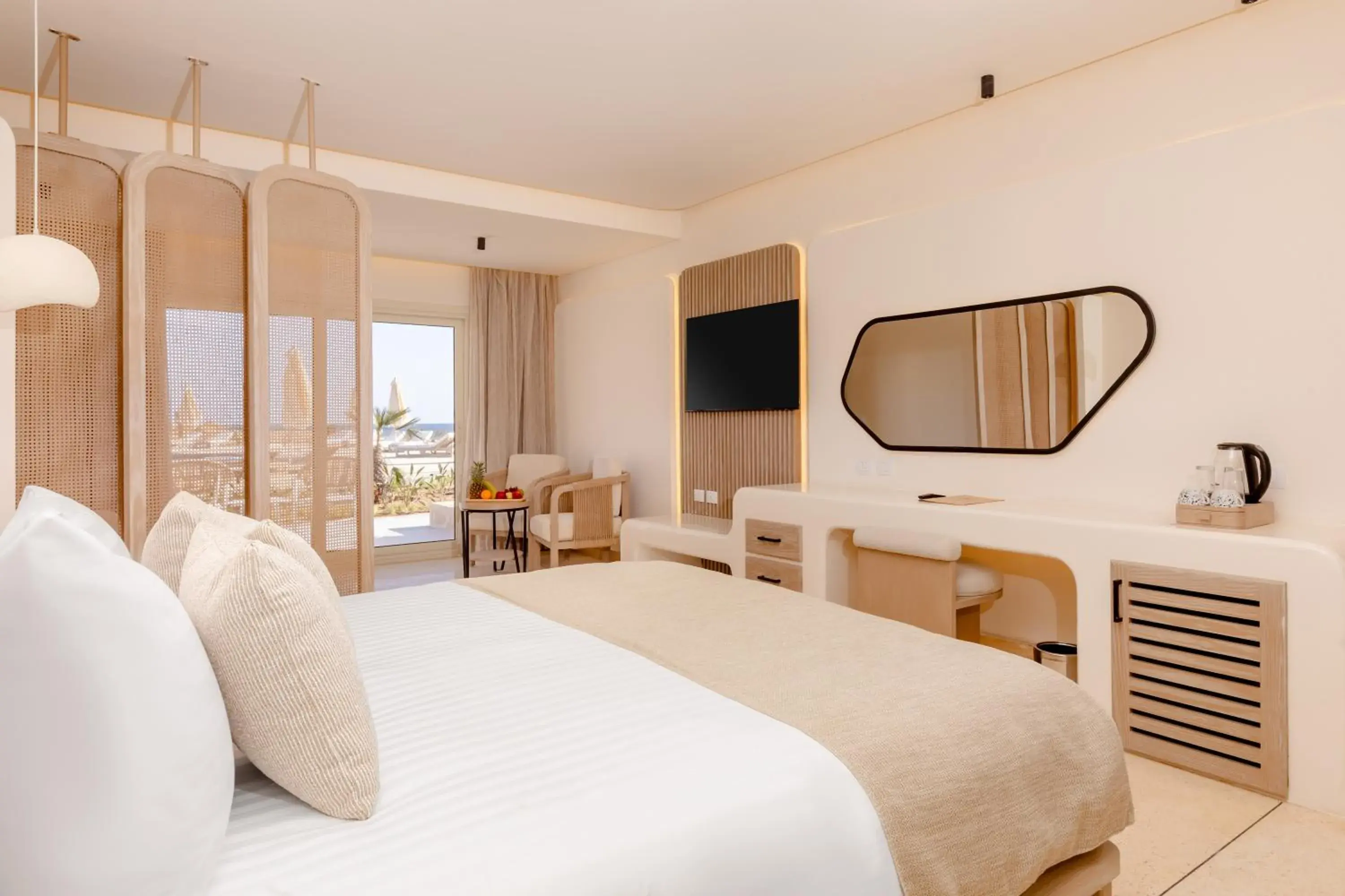 Bed in Sunrise Anjum Resort Bed in Sunrise Anjum Resort