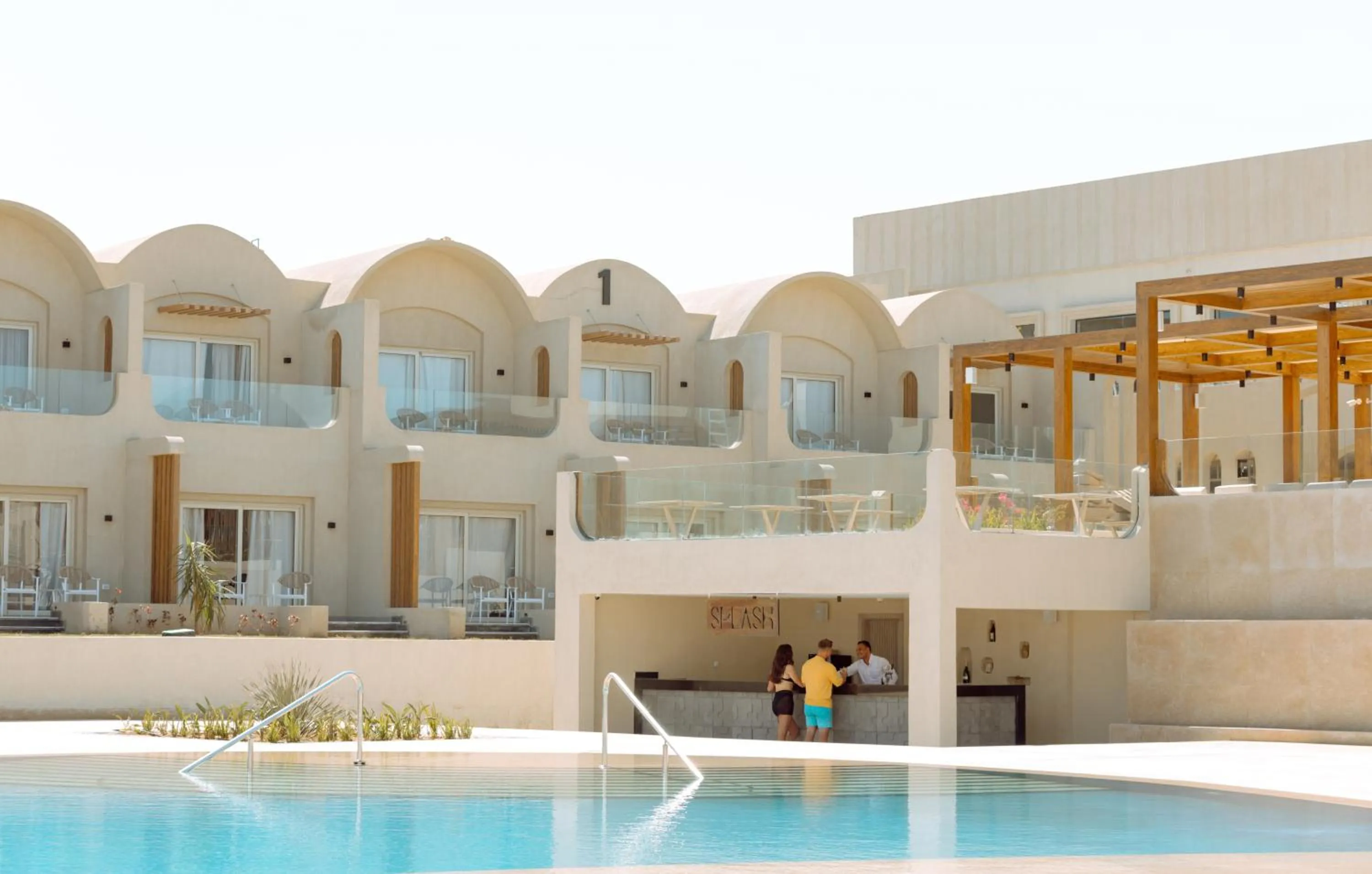 Lounge or bar in Sunrise Anjum Resort