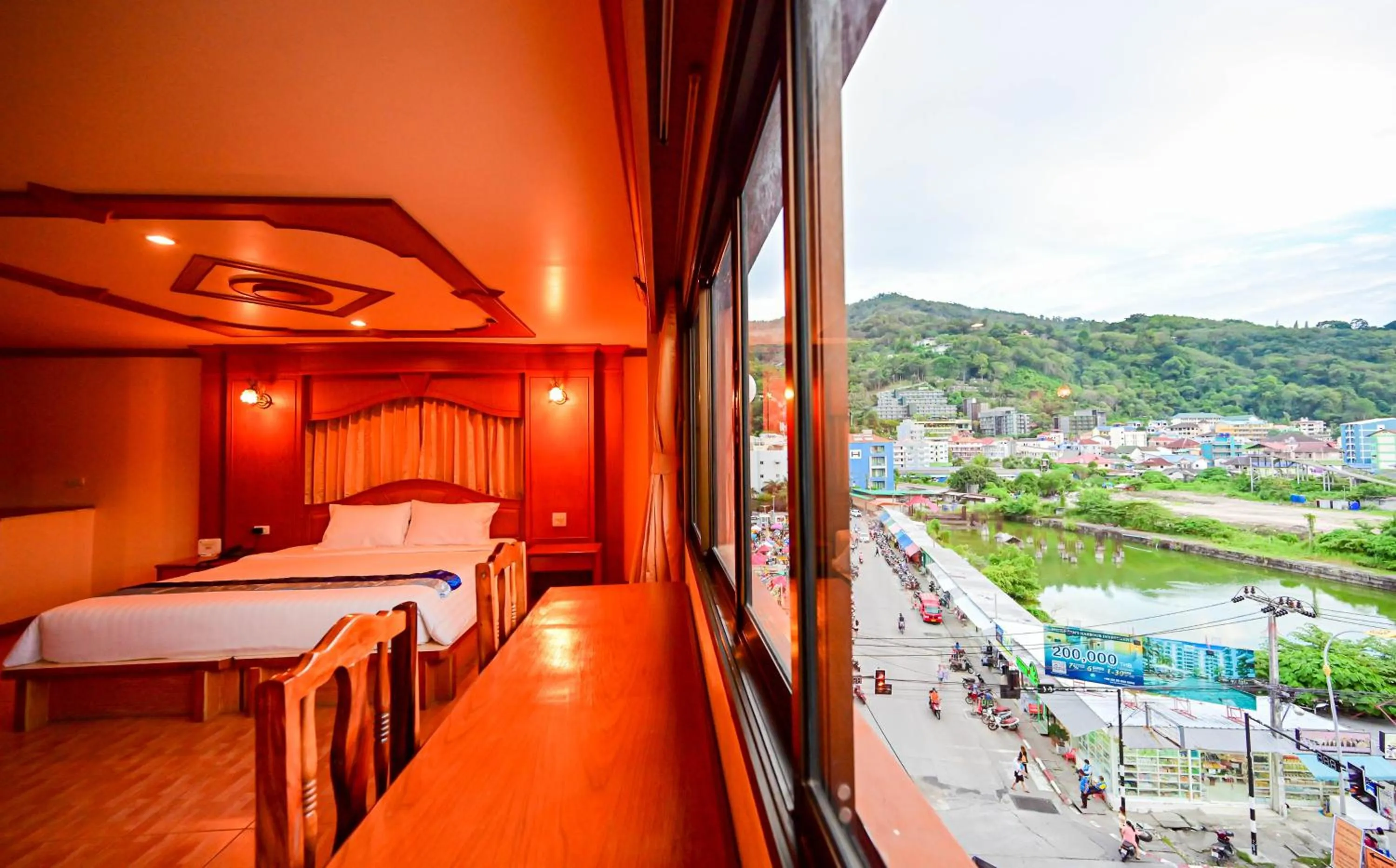 Bedroom in Tiger Complex Hotel