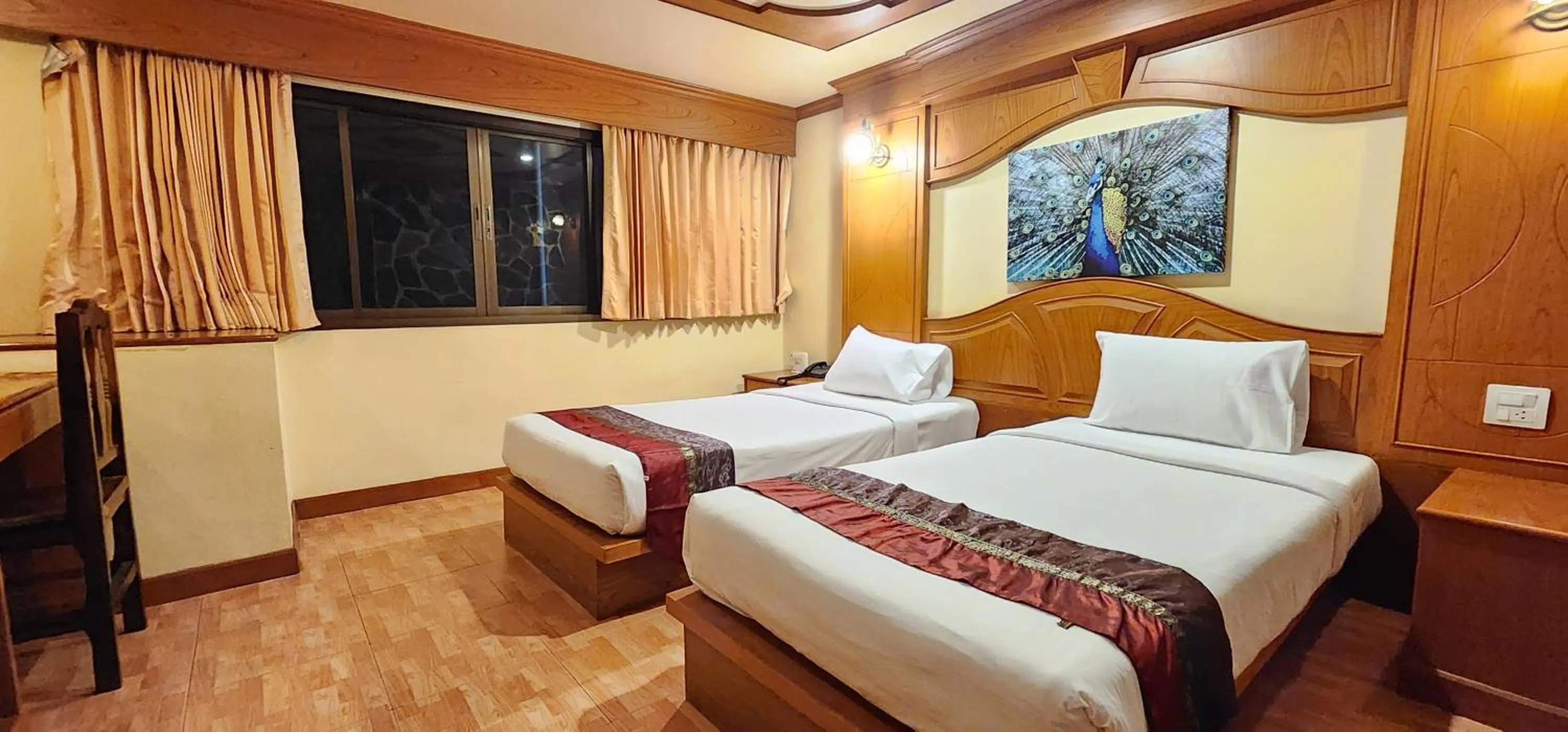 Bedroom, Bed in Tiger Complex Hotel