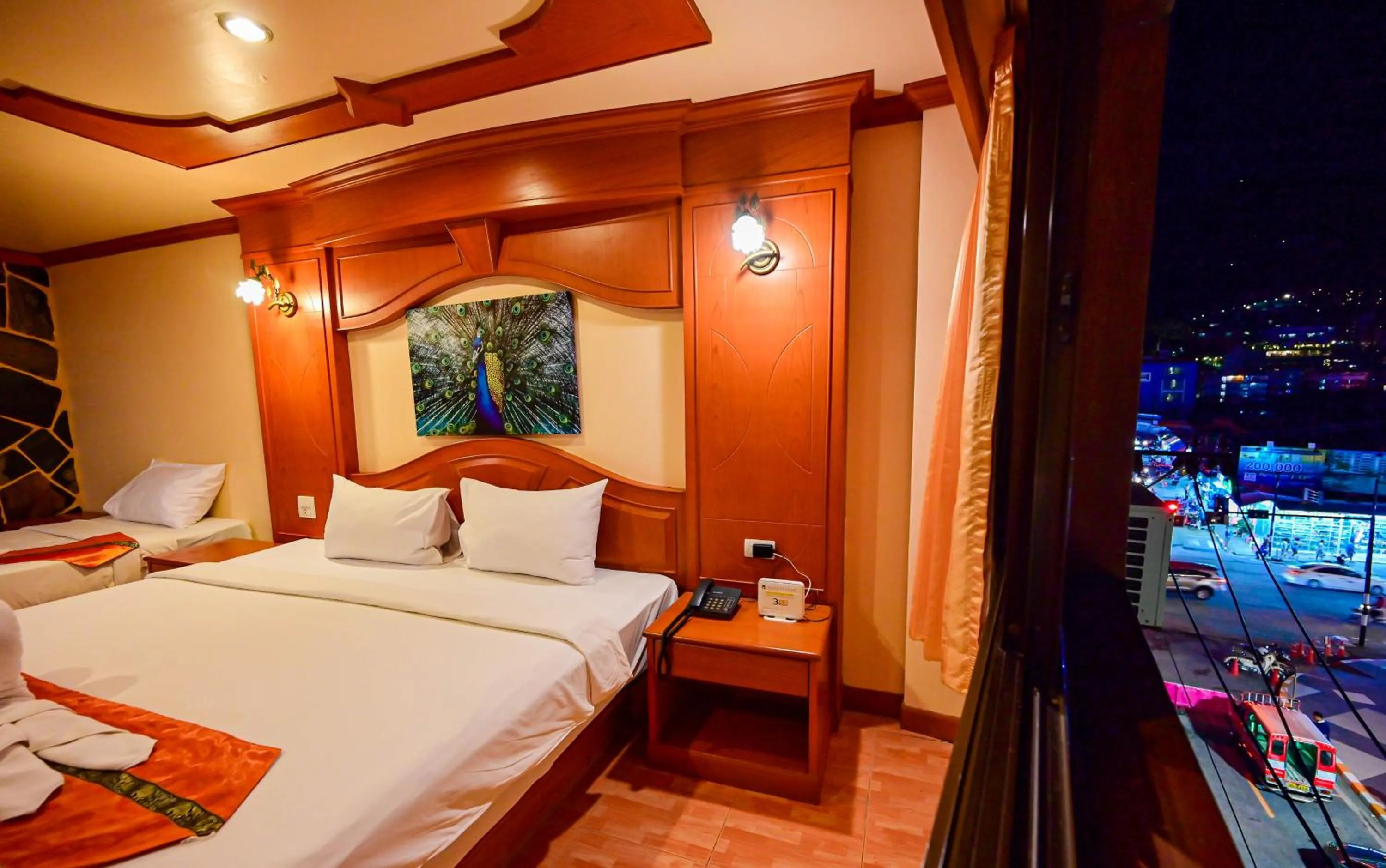 Bedroom, Bed in Tiger Complex Hotel